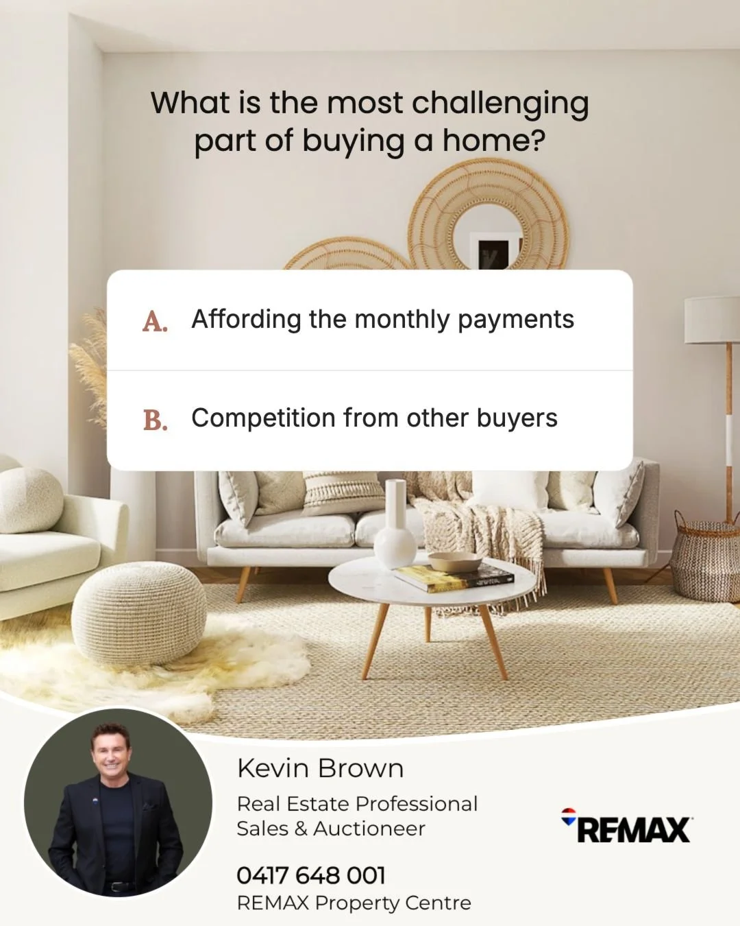Buying a home? Here&rsquo;s what trips up a lot of buyers!

💰 Affording the repayments &ndash; With rising prices in practically every aspect of life, it can be tough to budget. Looking at different loans, boosting your credit, and getting pre-app