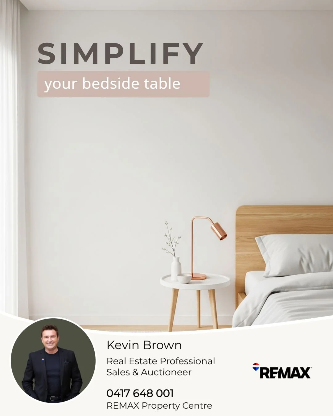 Is your nightstand more of a clutter magnet than a cosy corner? It's the perfect time for a minimalist makeover! 

Consider these tips for a serene bedside vibe:
✅ Say goodbye to distractions like phones or tablets
✅ Decorate with simple joys lik