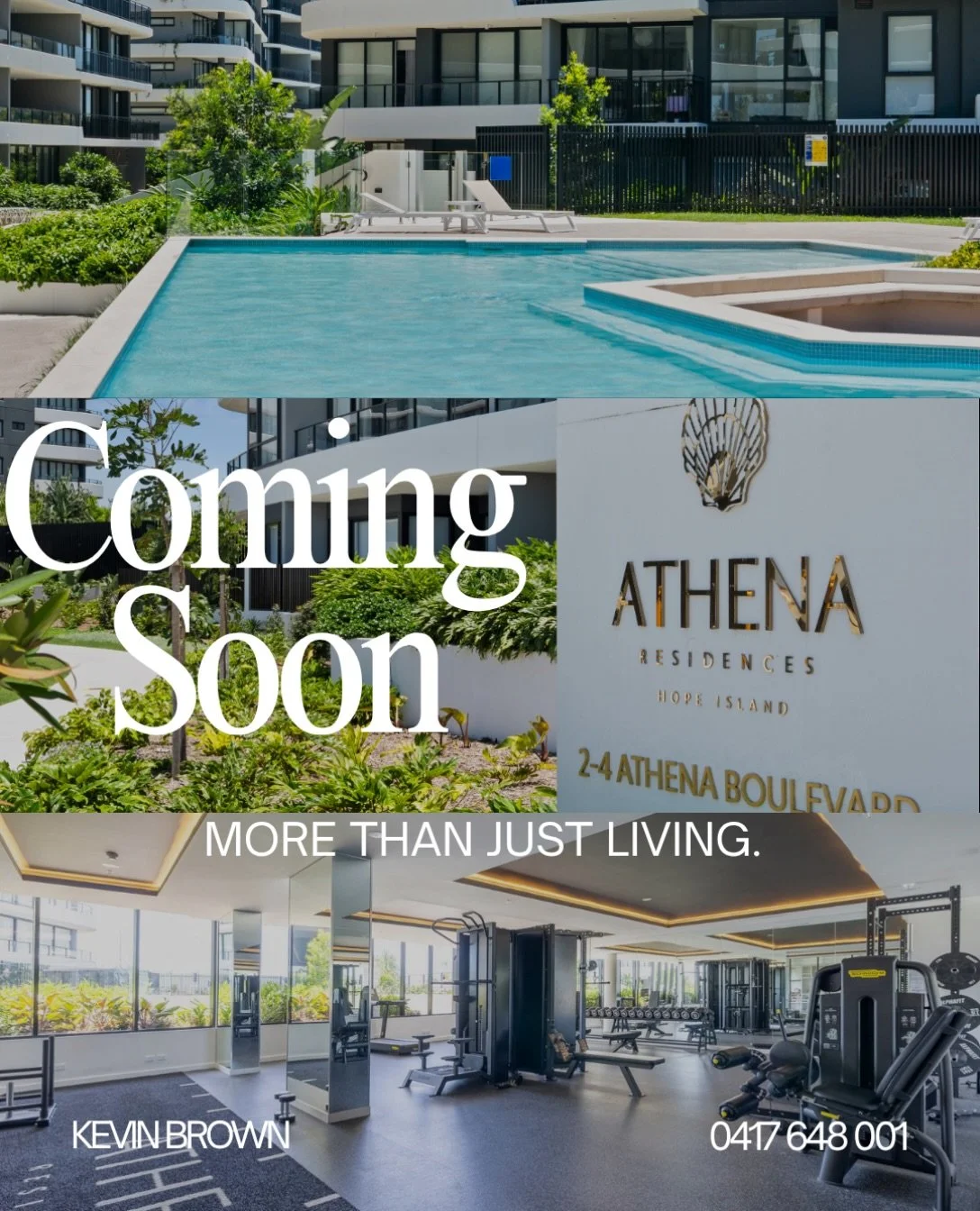 Coming Soon 🔥1 🛌, 1 bath, 1 🚘🔥 apartment - this is more than just an apartment - it&rsquo;s a lifestyle. Put in an offer - Best offer before 23rd November. Workout, swim, pilates, infa-red sauna, wet sauna, work from home offices (free)
Athena Bl