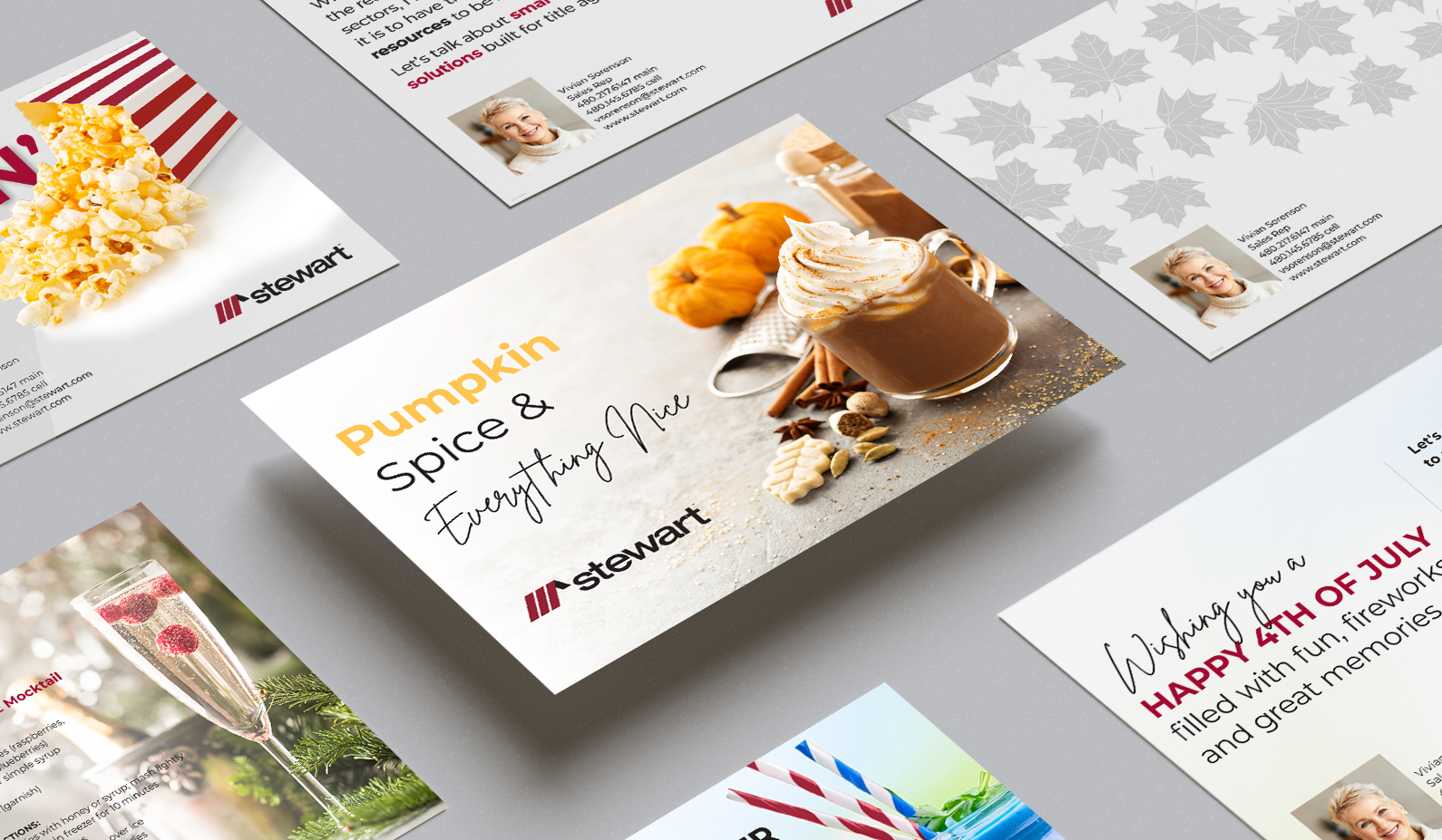 Stewart Pop-By Marketing Collateral