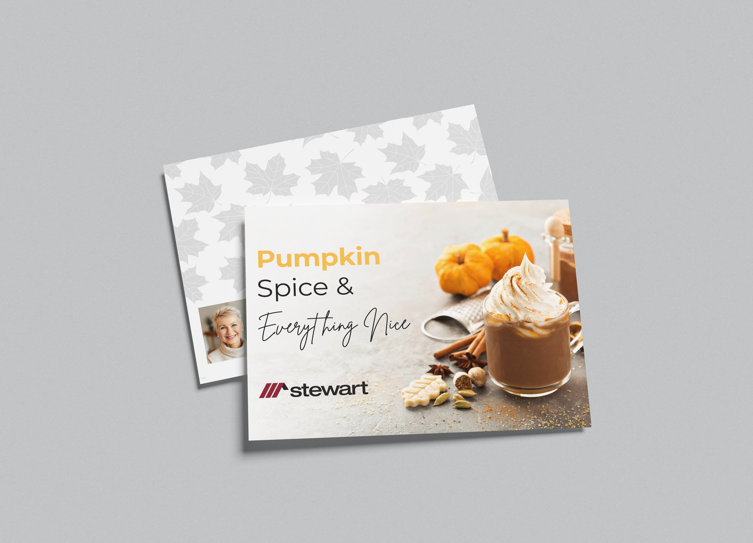 Pumpkin Spice Latte Marketing Piece