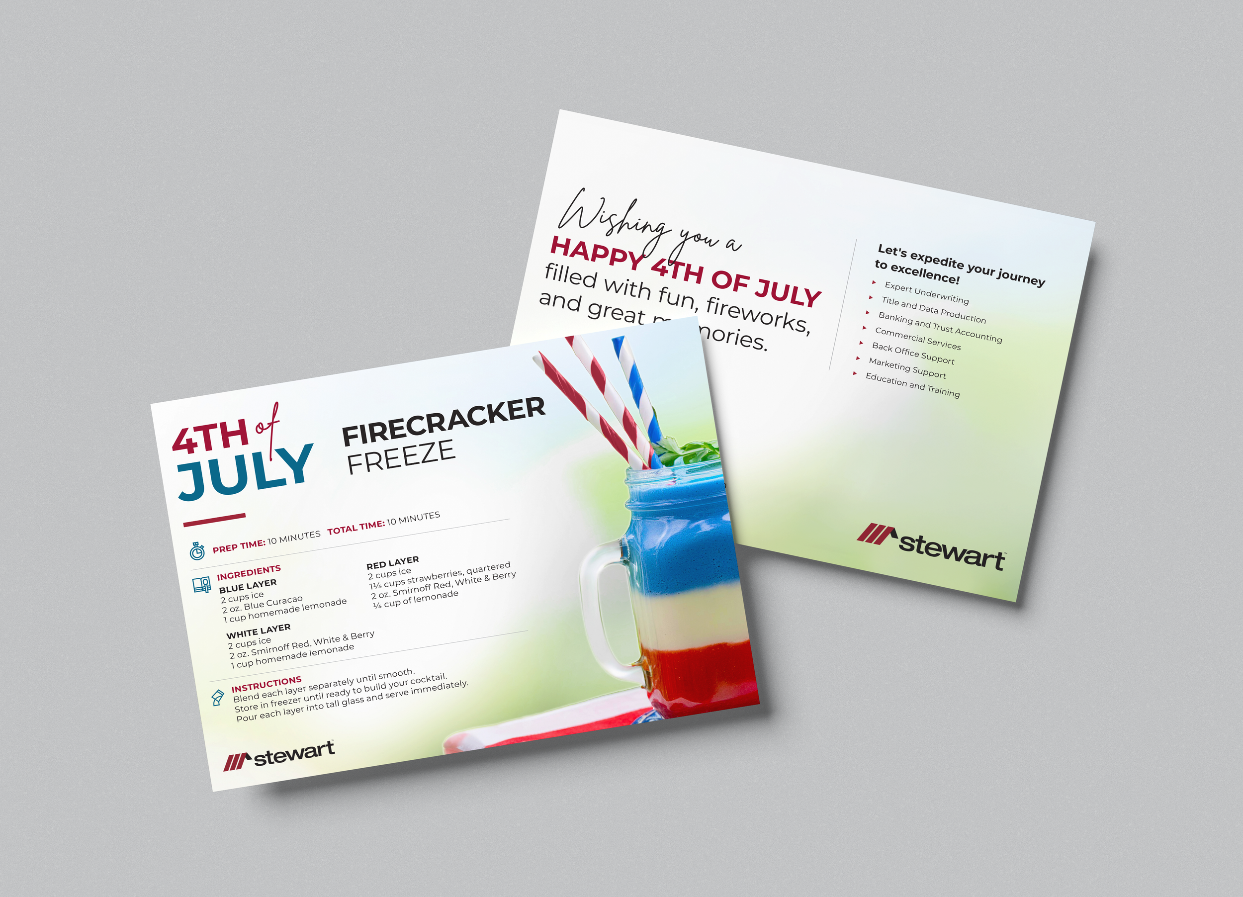 4th of July Marketing Piece