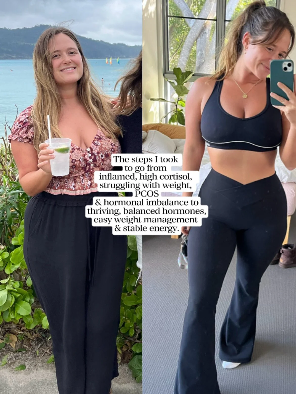 🌿 From Burnout &amp; Imbalance &rarr; to Balance, Energy &amp; Thriving 🌿

For years I struggled with inflammation, high cortisol, stubborn weight, PCOS, and hormonal chaos. It felt like no matter what I tried, my body was working against me (which