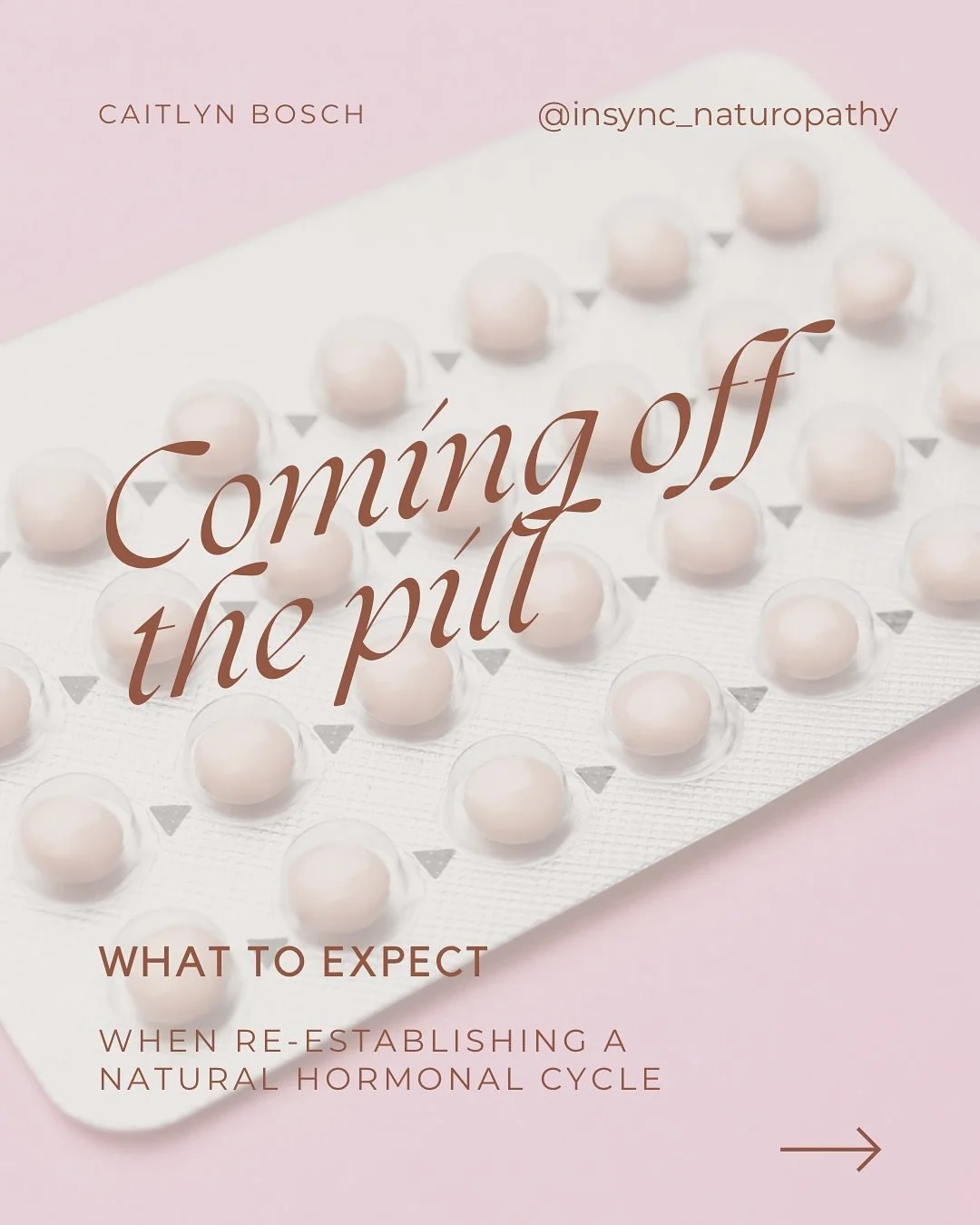 Quit the pill abruptly and got:
➡️ Acne
➡️ Missing periods
➡️ Changes in cervical discharge 
➡️ Mood swings (emotional highs and lows, anyone?)
➡️ Low libido

As a naturopath, I&rsquo;m passionate about empowering women to take control of their healt