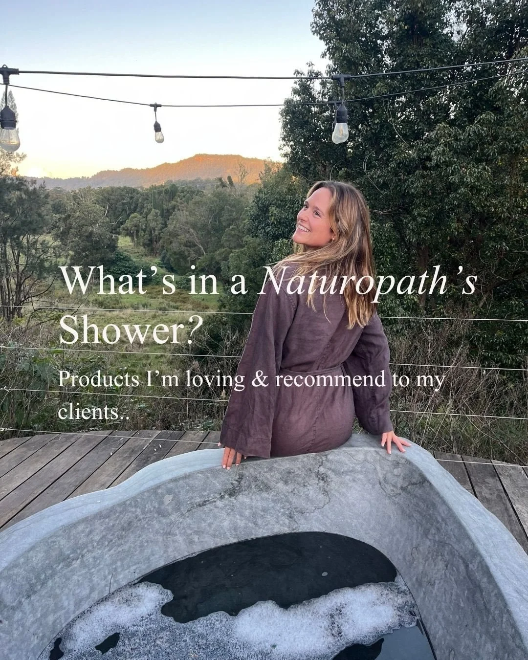 Some of my favourite low-tox products you&rsquo;ll find in my shower as clinical naturopath🚿💦