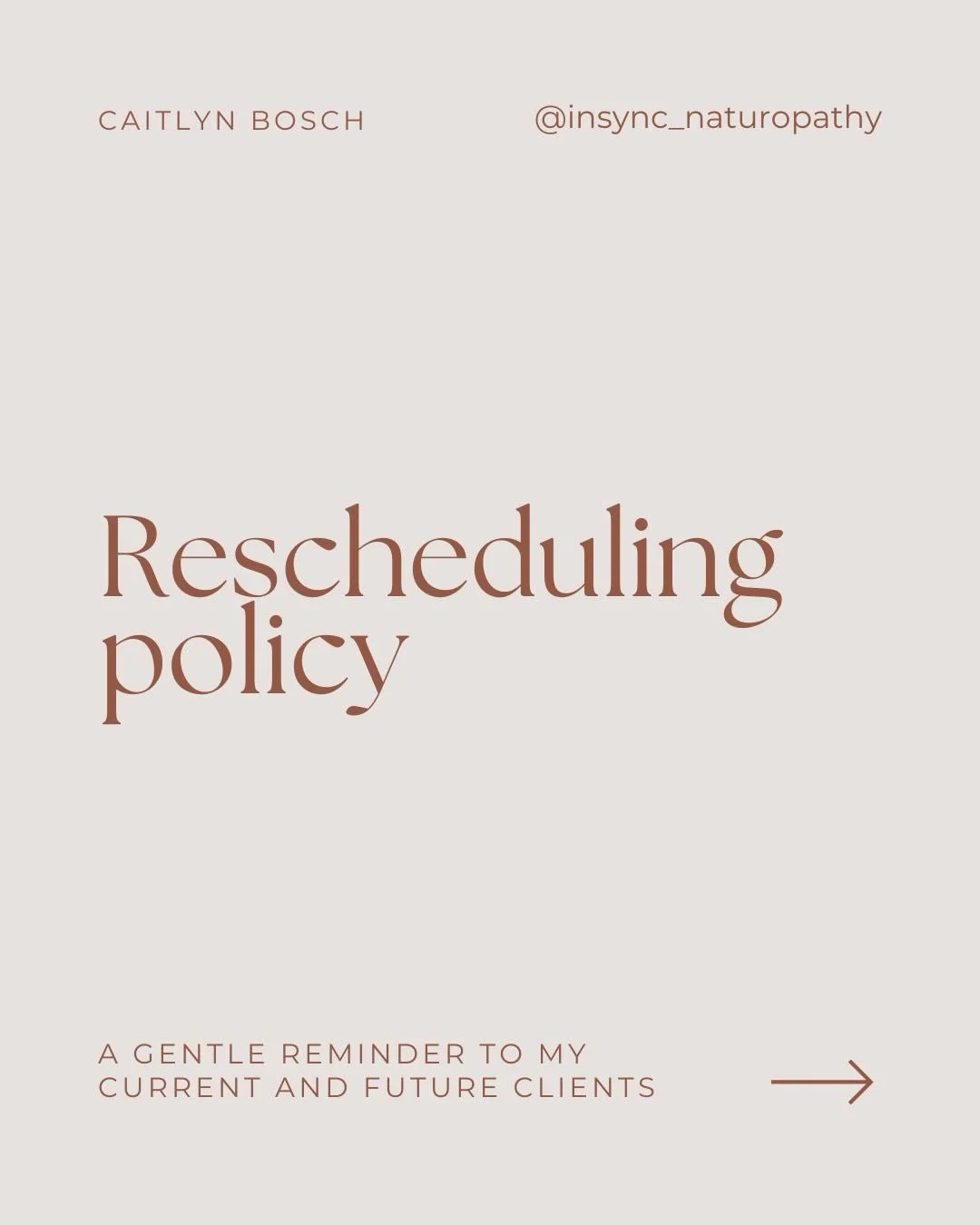 A gentle reminder to all of my beautiful clients about the importance of why I have a late cancellation/rescheduling policy in place. If you ever need to reschedule or cancel your appointment, please don&rsquo;t hesitate to reach out 🌼