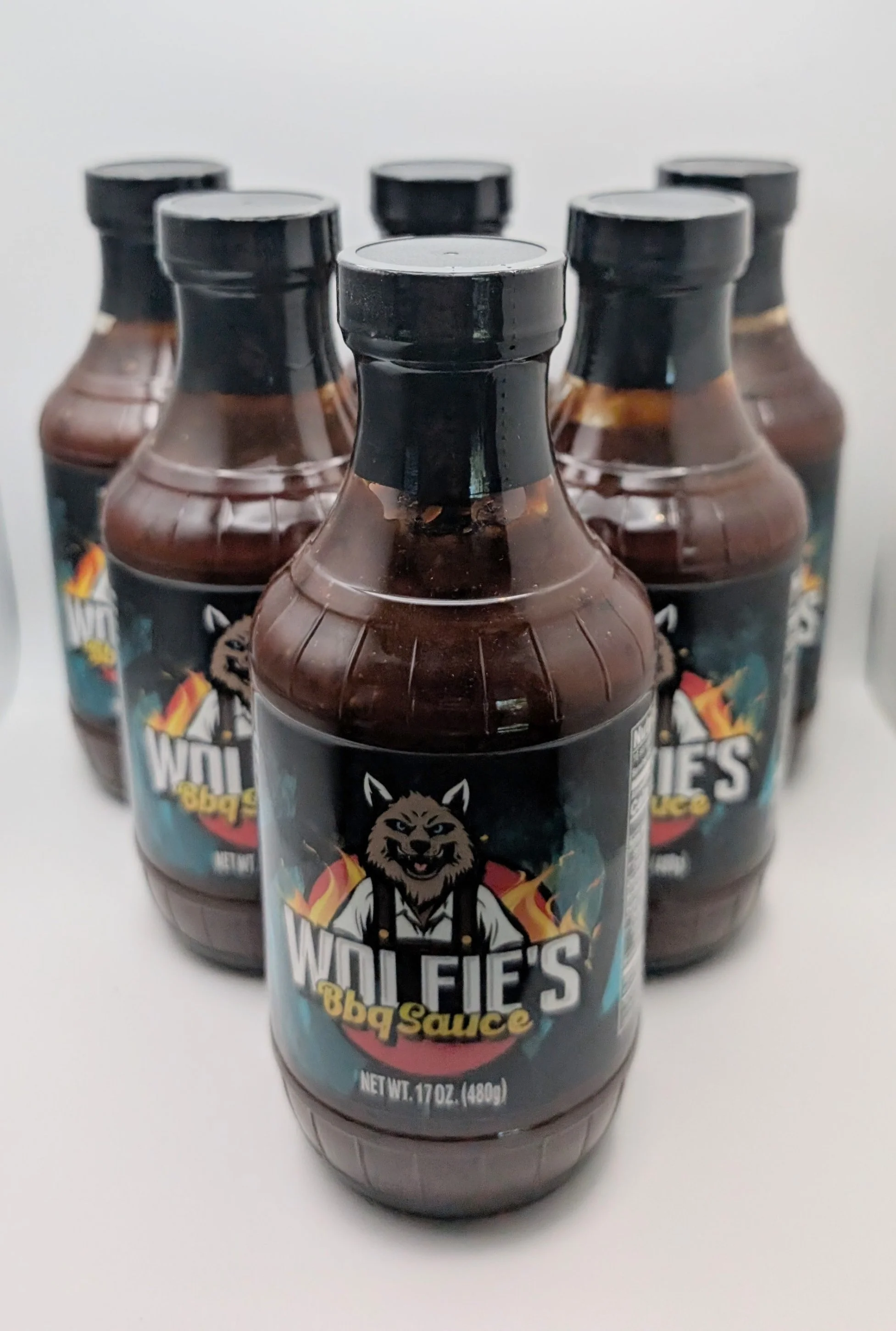 Wolfie's BBQ Sauce 6 PAck