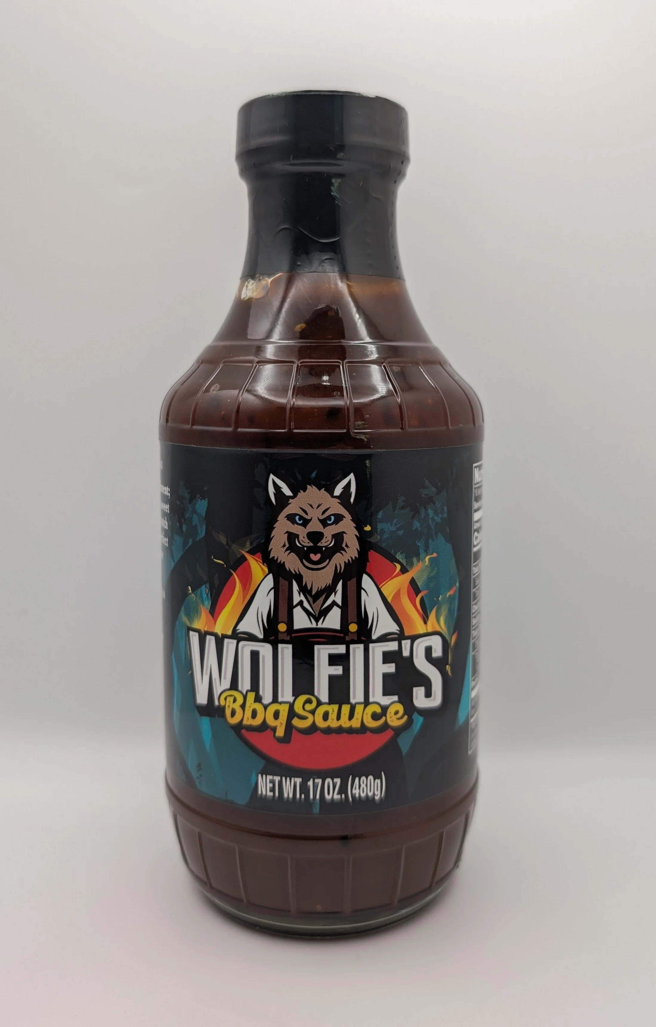 Wolfie's BBQ Sauce Single Bottle