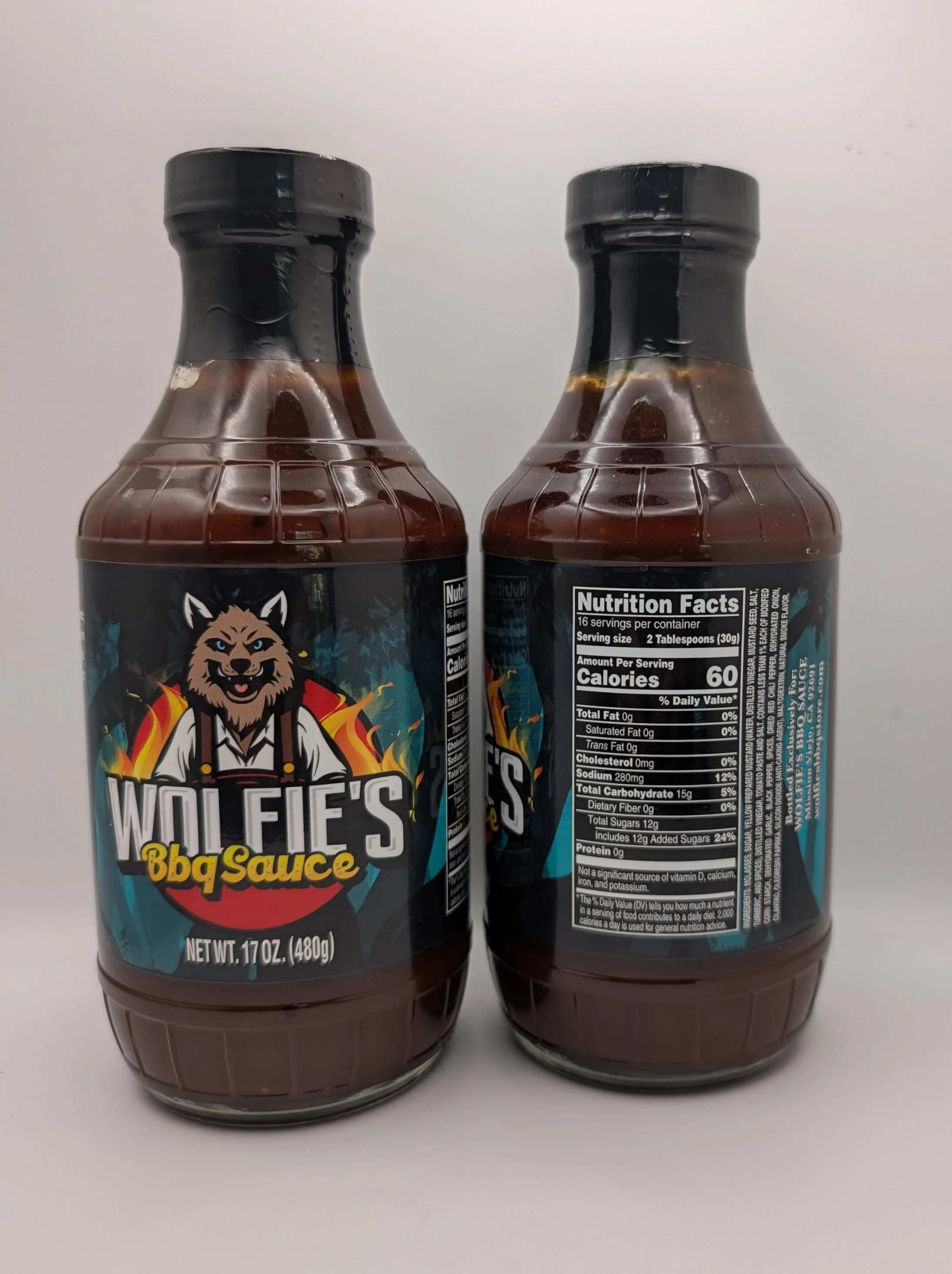 Wolfie BBQ Sauce Triple Pack