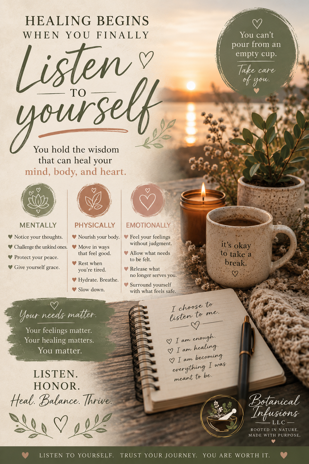 Healing Begins When You Finally Listen to Yourself