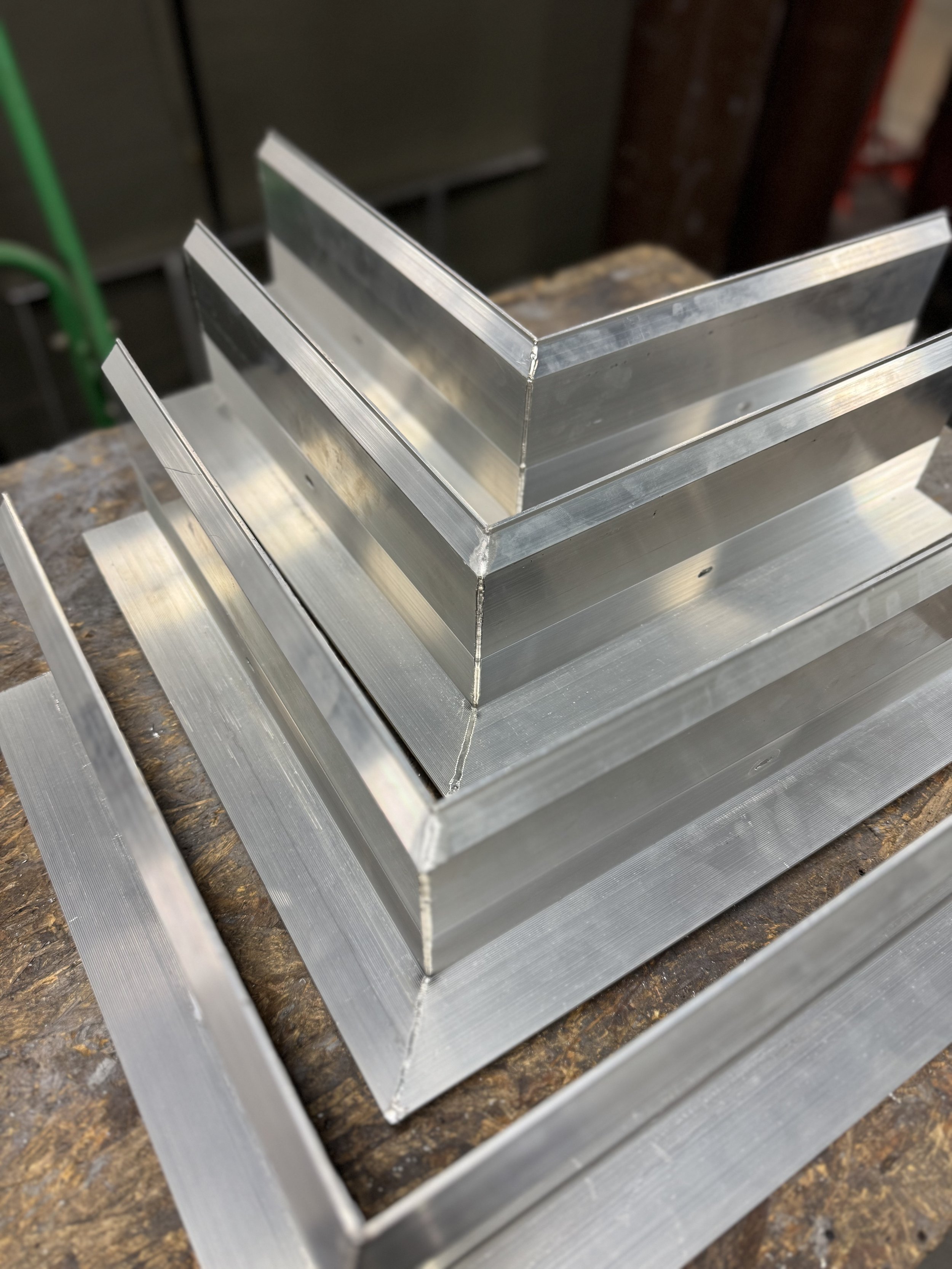 roofing miters, welded roofing miters