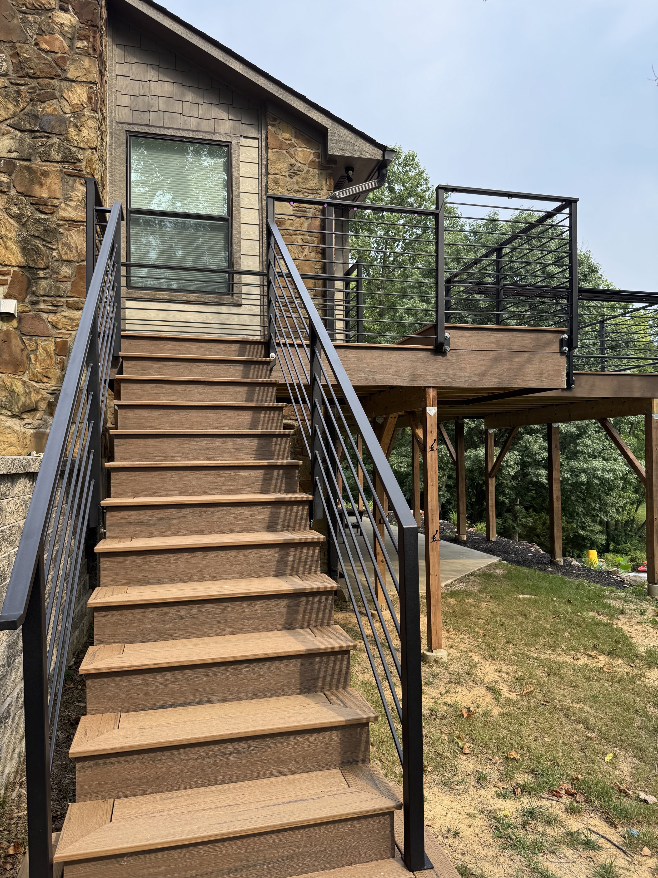Modern Outdoor Rails