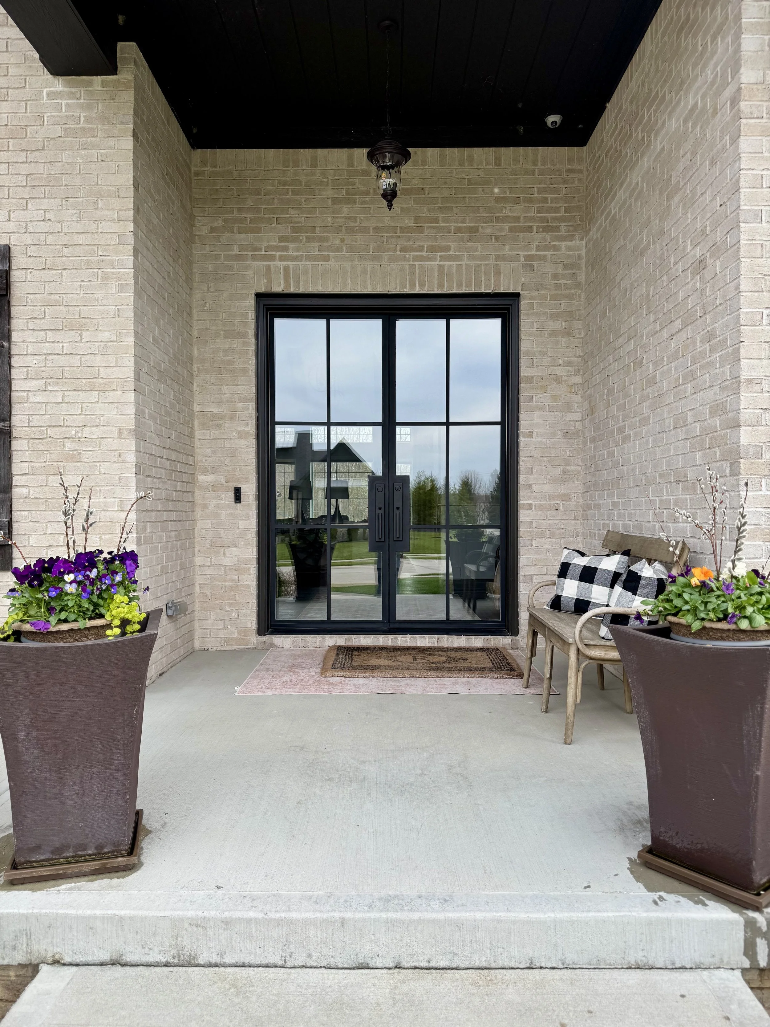 Custom Iron French Doors