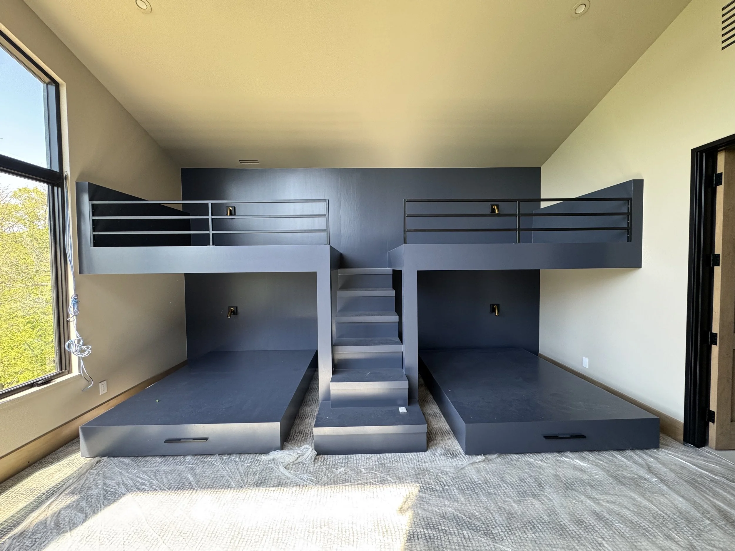 Custom Bunk Bed Rails