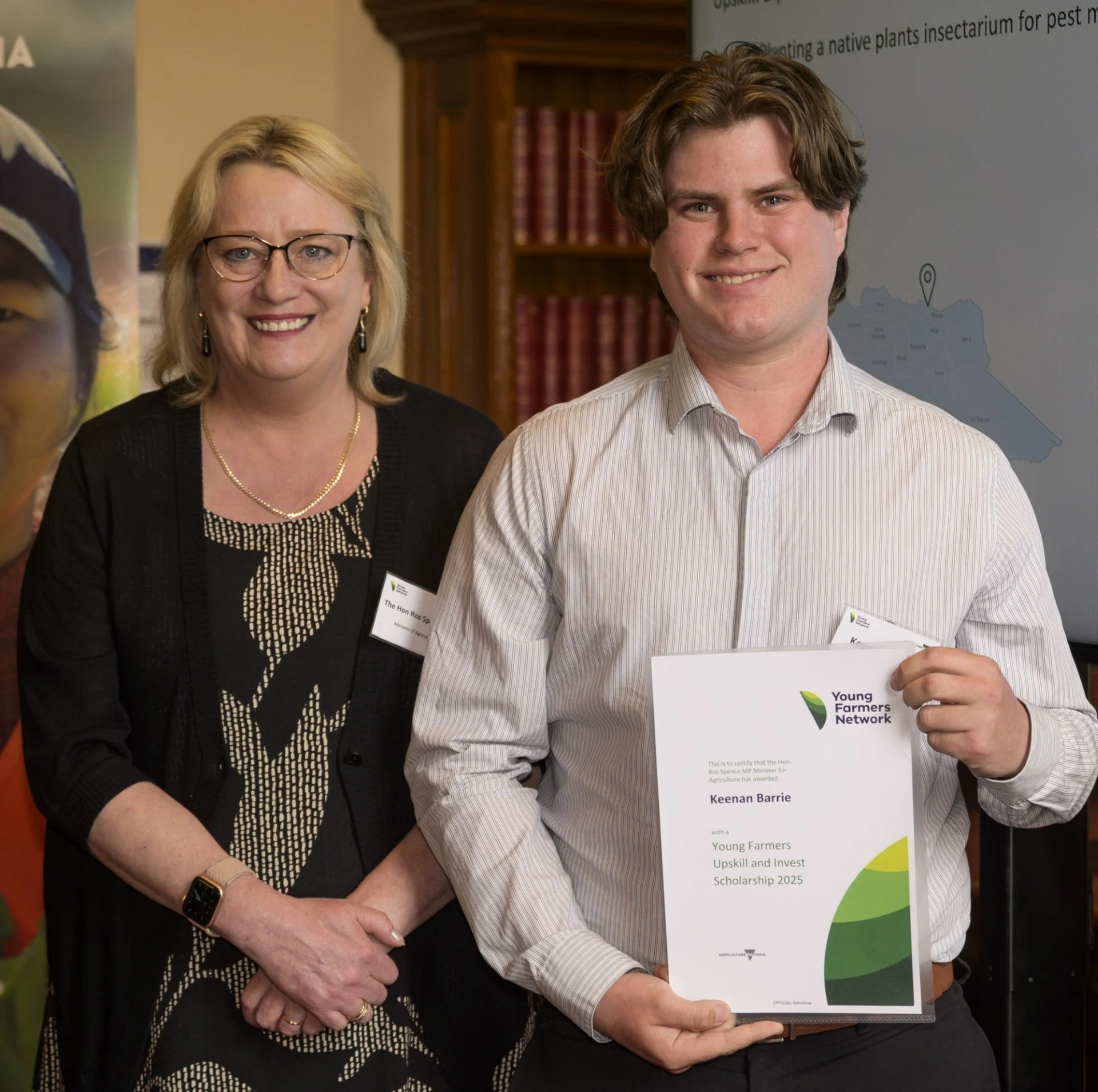 Congratulations Keenan, aspiring Victorian viticulturist!