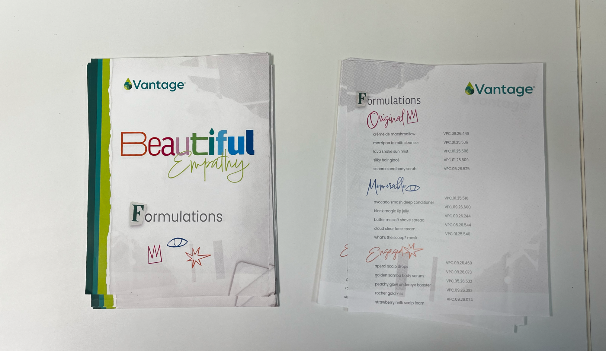 "Formulation Finder" Print Pages
