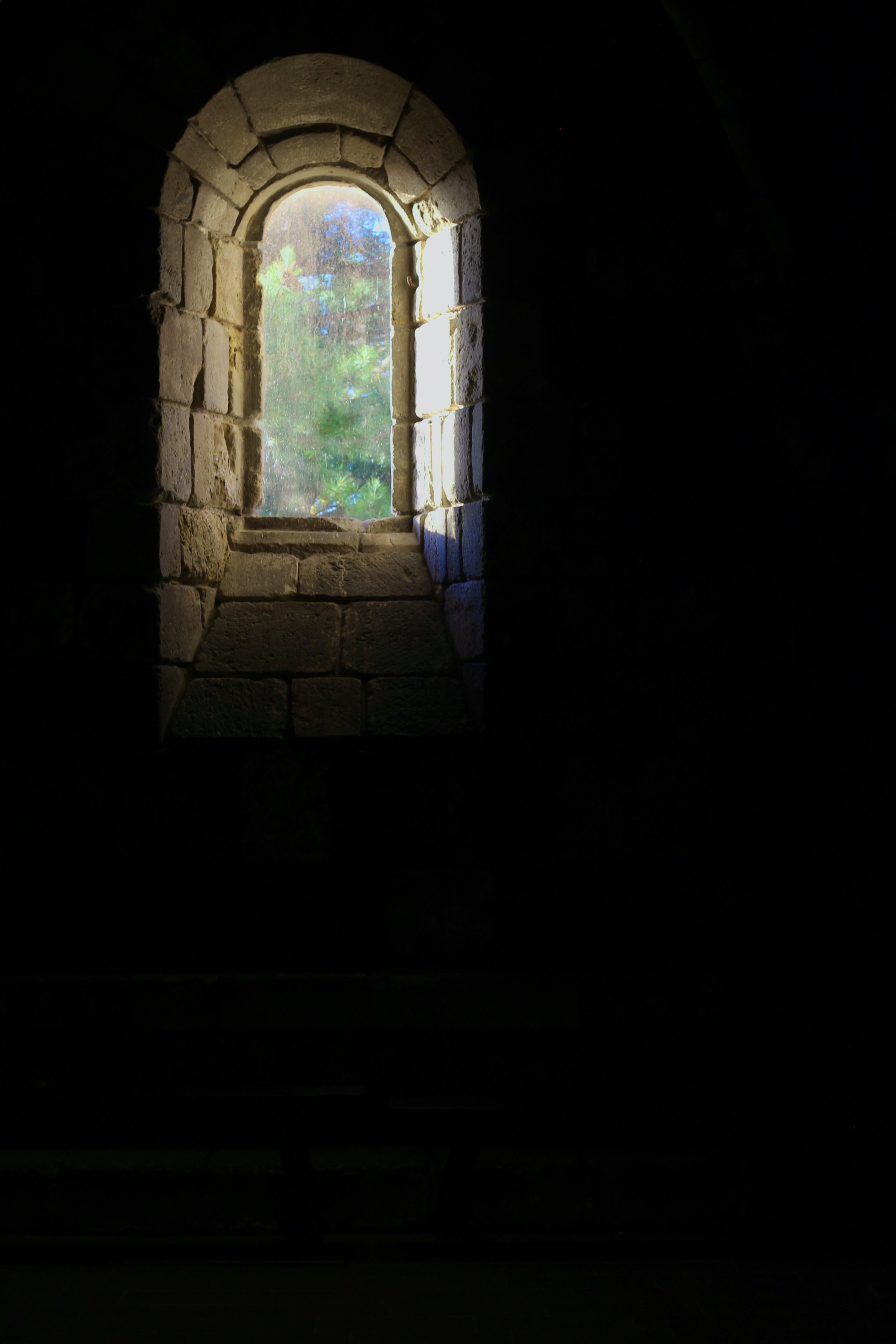 Looking out