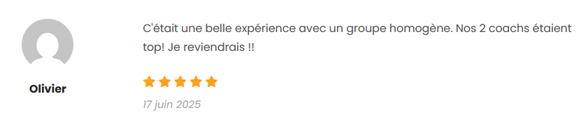 Avis Séjour Trail Tour du Beaufortain