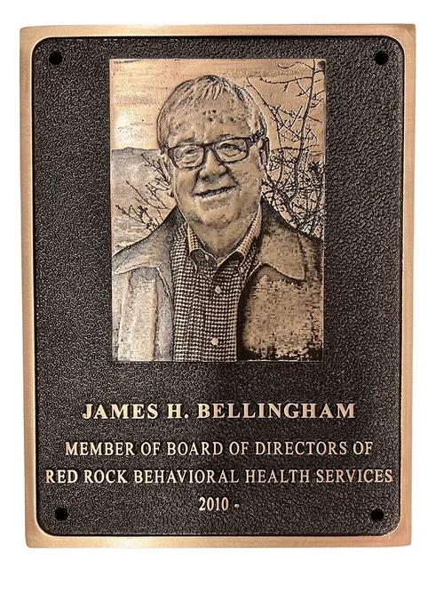 Custom Bronze Plaque for Memorial & Business Signage