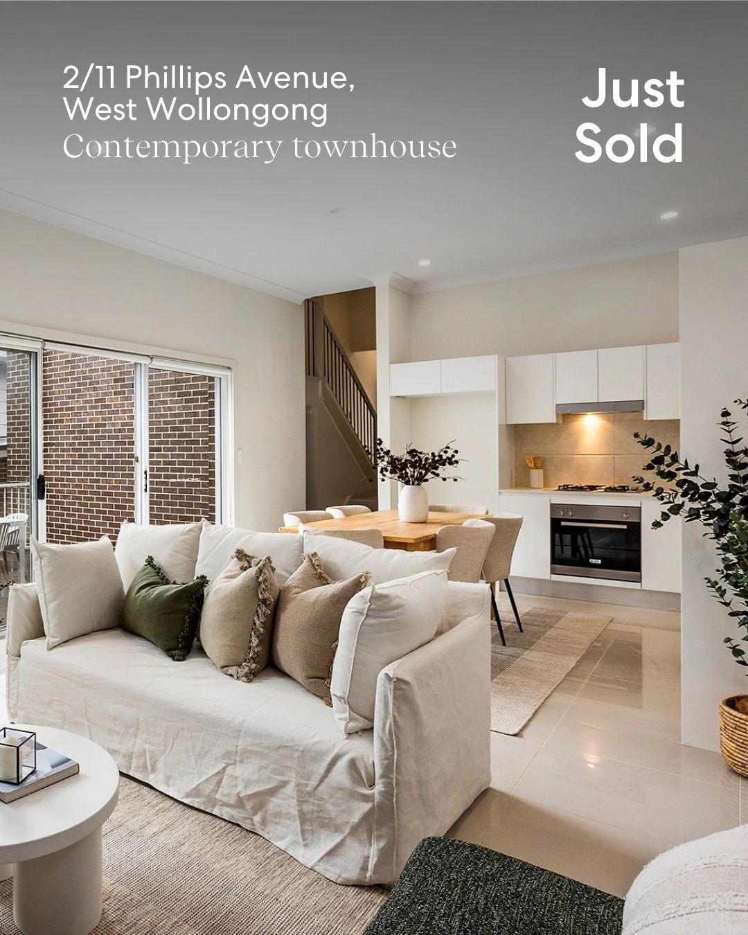 Just Sold l 2/11 Phillips Avenue West Wollongong

Snapped up before auction for $815,000, this one drew strong attention with 21 groups through and 2 buyers missing out. A standout result in a tightly held pocket.

Huge congratulations to our purchas