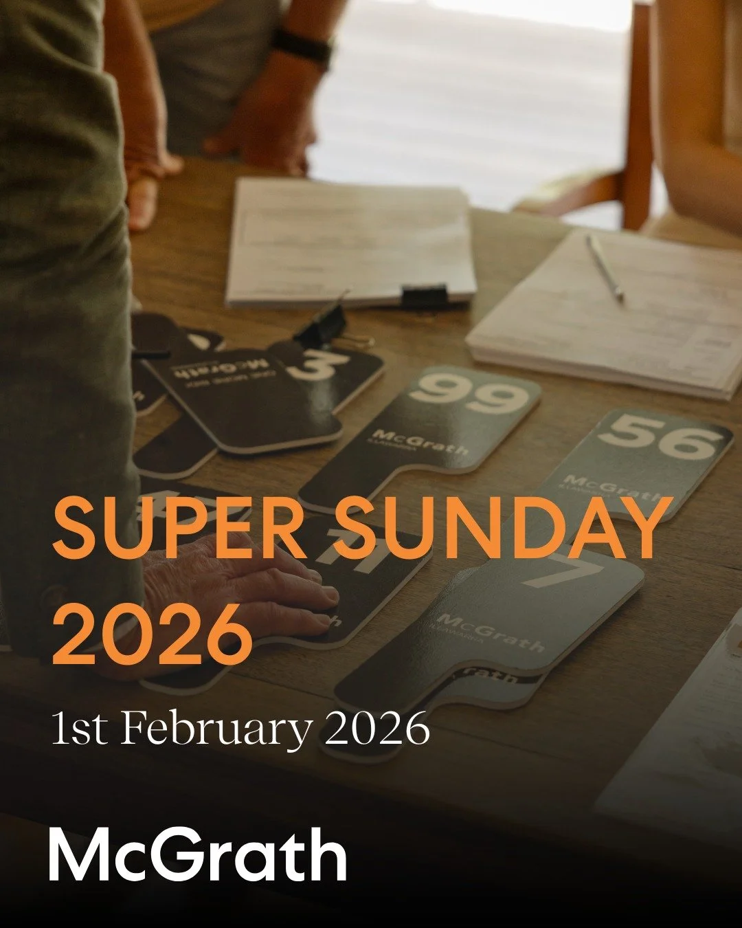 Super Sunday is coming. 

1st February marks the biggest auction event of the season, with serious buyers, premium homes, and real momentum in one place.

If you are planning to buy in 2026, this is where preparation turns into opportunity.

1st Febr