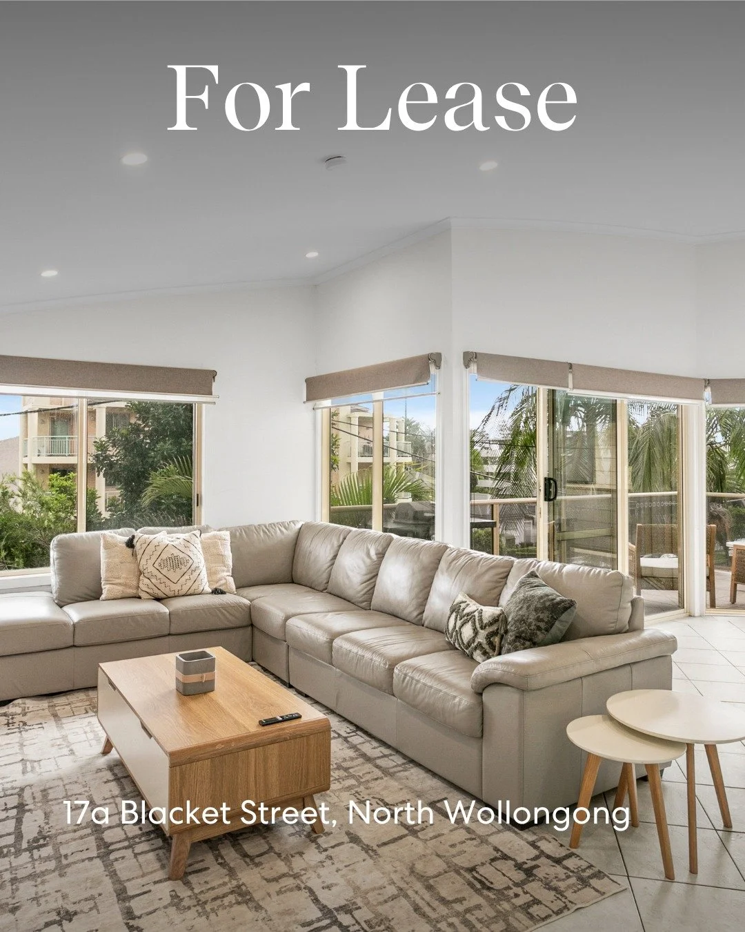 Just Listed | 17A Blacket Street, North Wollongong
Fully Furnished | 2-minute walk to the beach

Beach at the end of the street.

Set in one of North Wollongong&rsquo;s most tightly held pockets, this top-floor residence offers light-filled interiors