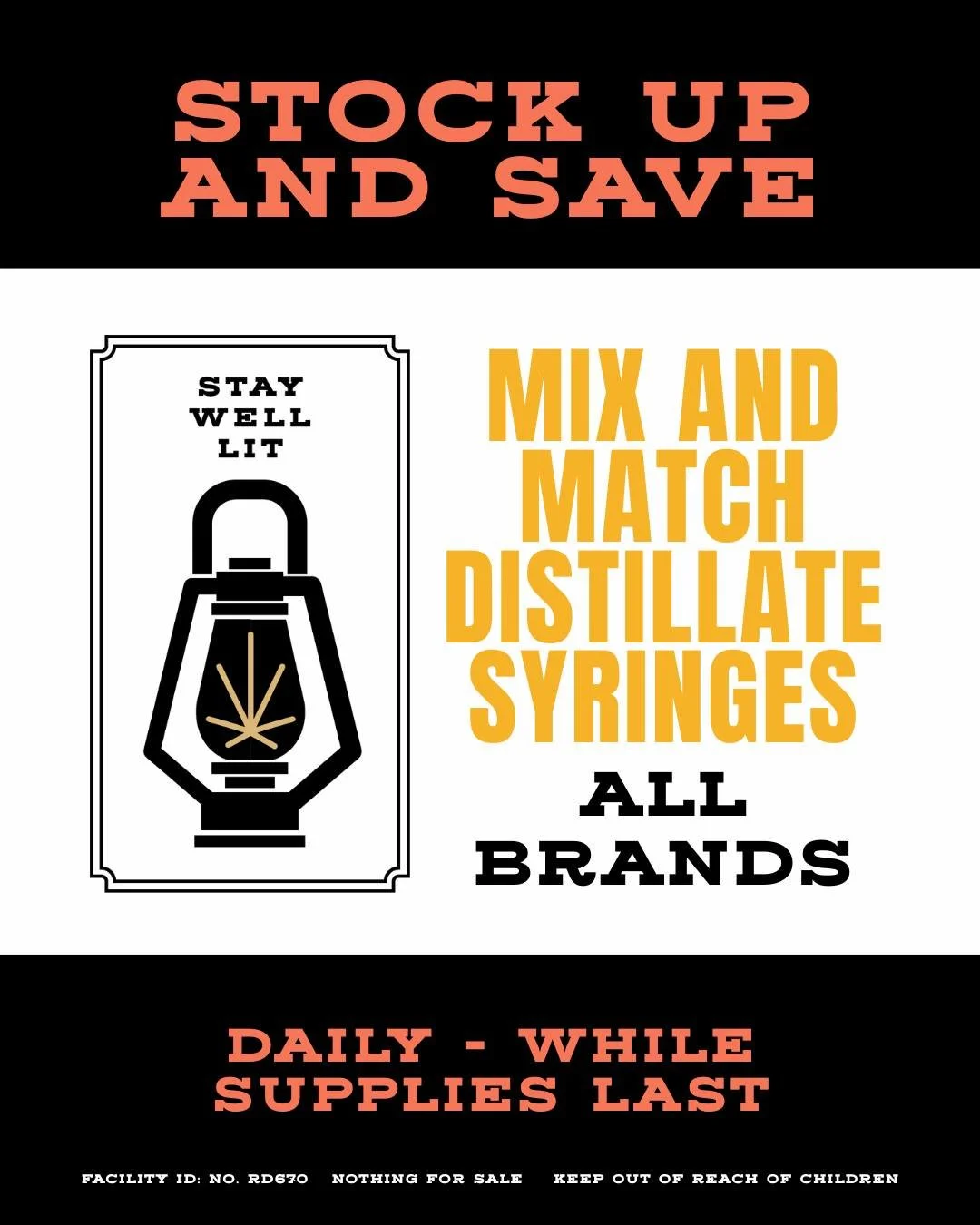 Clear the shelves with us! We&rsquo;re cycling through some classic distillate syringes - mix and match your favorites while they last. Ask your friendly neighborhood budtender for details. #thegoldleafwinnemucca #thegoldleaf #thegoldleafnv #Thegoldl