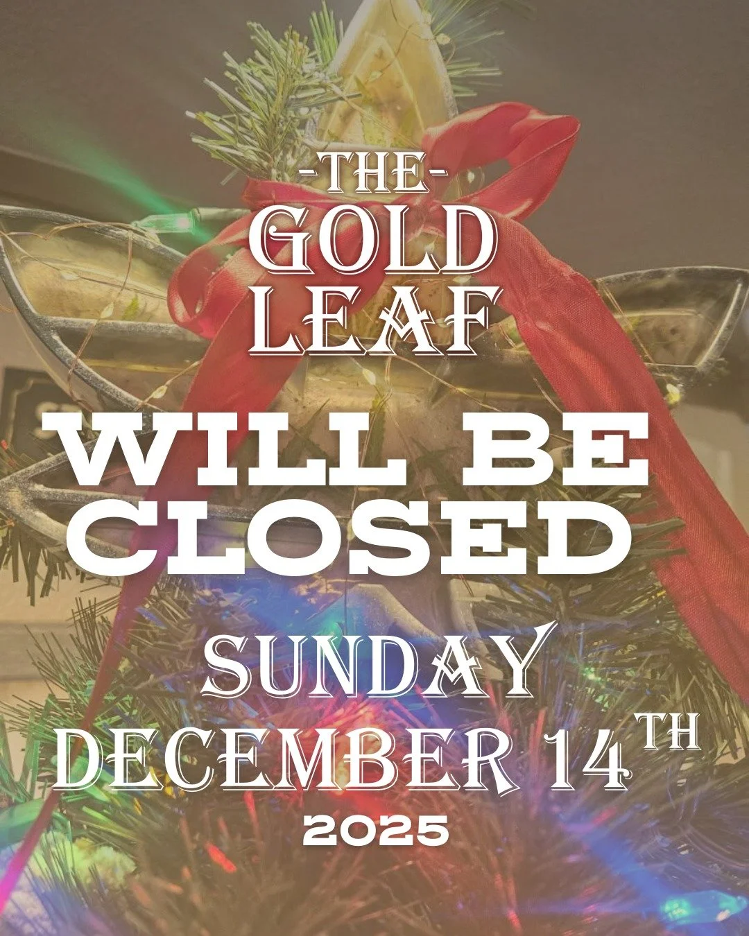 ATTENTION Winnemucca: We will be closed tomorrow, Sunday December 14th for our staff Christmas celebration. We will be back on Monday to serve you. See you soon! 🎅🏽🎄❄️🎁🎉🎄🔔⛄
