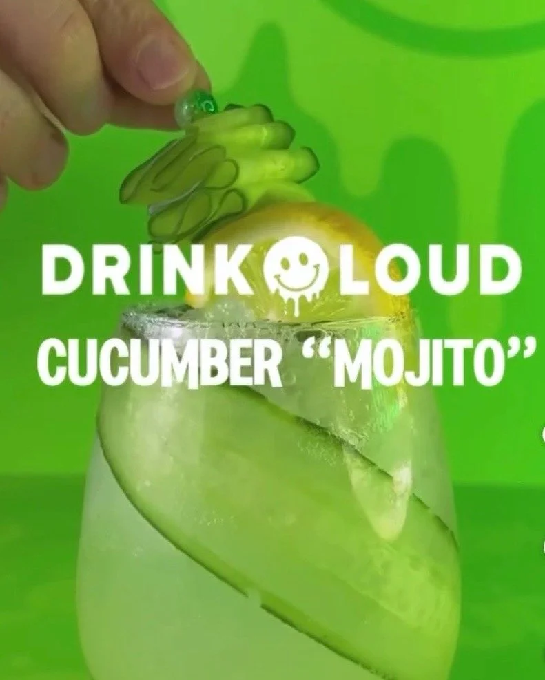 Looking for something refreshing to add to your St. Patrick's Day celebration? Kick back with friends and whip up this "canna-cocktail". It's simple! Just grab any lime soda and add the desired amount of  @rovebrand.nv Drink Loud Cucumber H