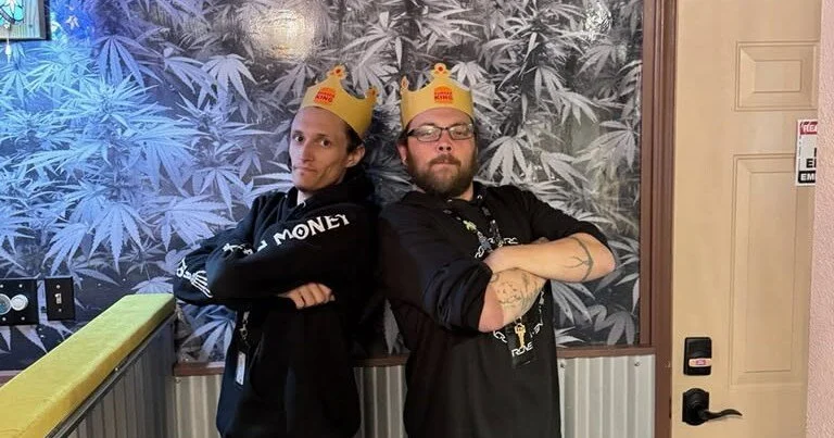 👑🎈🎉🎊👑 Shop like a king this 4/20! Our amazing budtenders will treat you like royalty...and also provide all the details on specials, deals, and today's raffle. Don't forget - Boujee will be on site today only to serve their signature comfort foo
