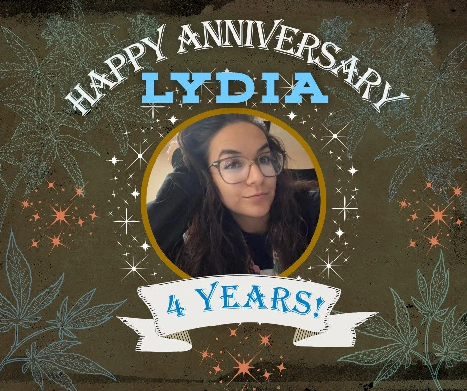 🎊🎈🎉💕Master of the boards, Ms Lydia has been with us for 4 years now. She works so hard to make the shop welcoming, and keeping you stocked in all your goodies. We appreciate you and all the work you do. Here's to another year!!

#thegoldleafwinne