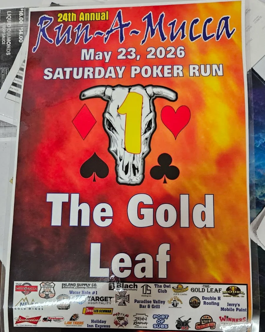 Are you ready, Winnemucca? Run-A-Mucca 2026 is almost here! Stay tuned for details...

 #thegoldleafwinnemucca #thegoldleaf #thegoldleafnv #ThegoldleafNevada #Winnemucca  Nothing for sale in this post &bull; Keep out of reach of children &bull; For u