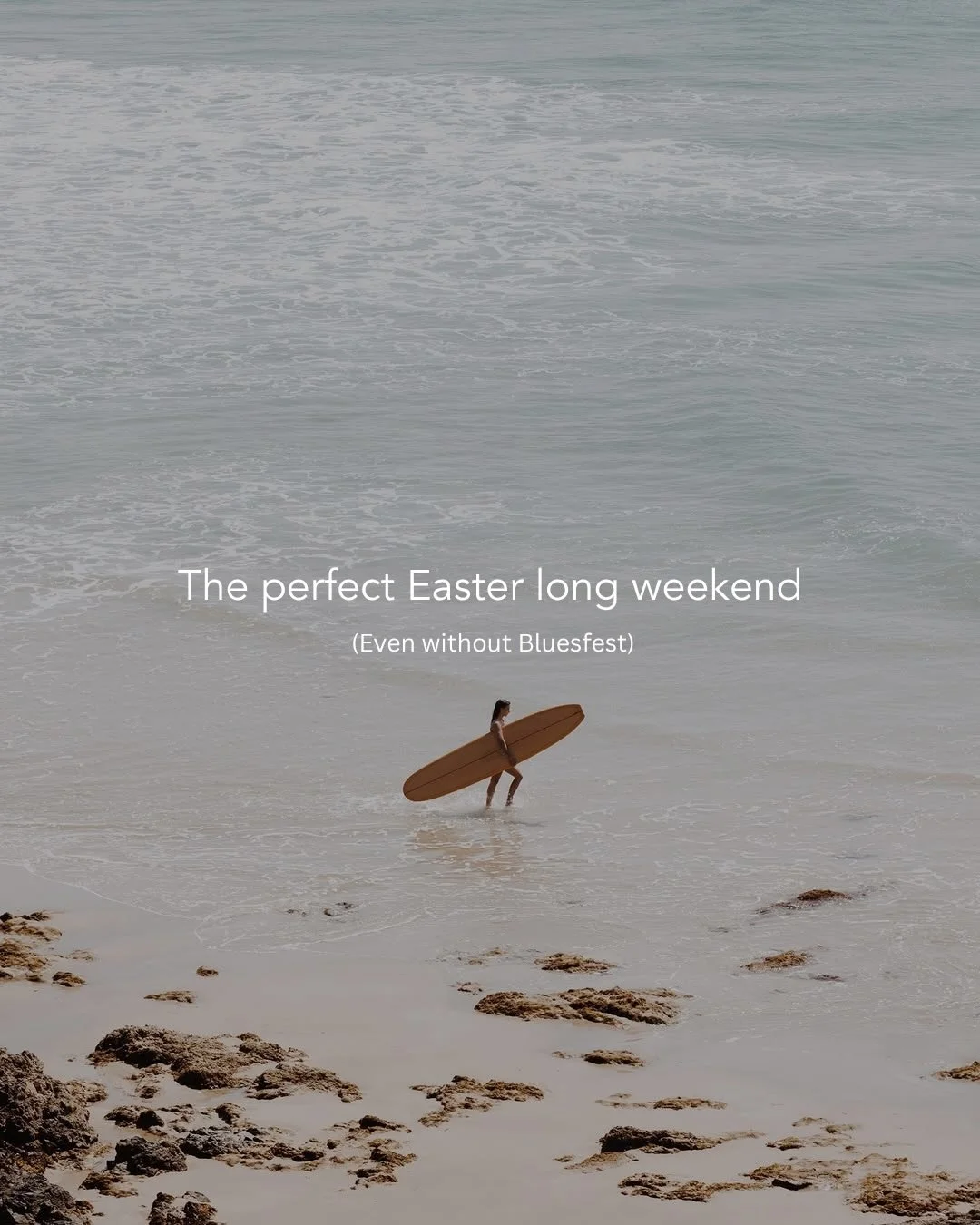 Easter, the unhurried way.

Skip the holiday traffic and head for the coast. From slow market mornings and mid-day dips at Belongil to a quiet caffeine fix in Burringbar, we&rsquo;ve mapped out the perfect long weekend to settle in and switch off.

W