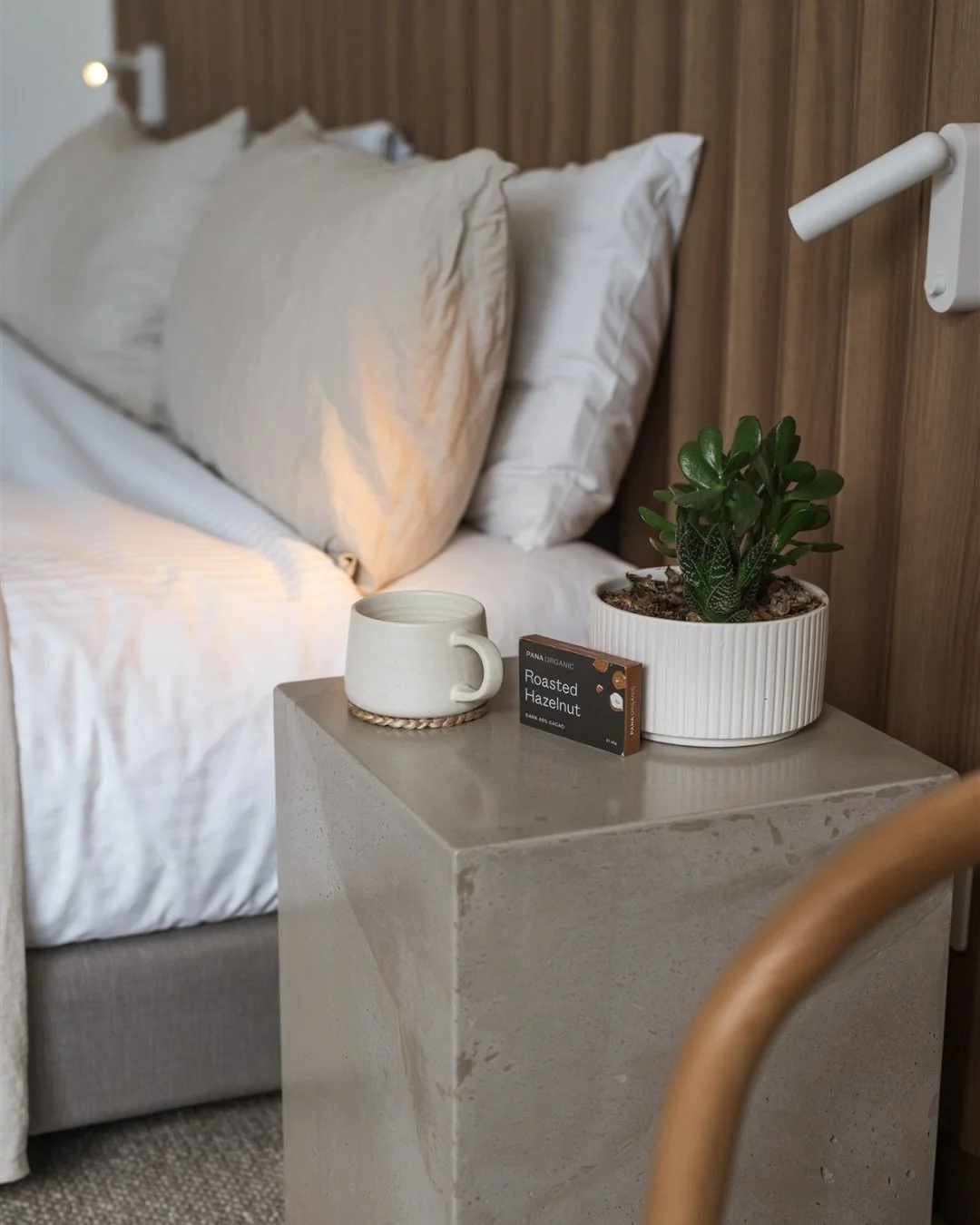 Settle in. 

The best part of the cooler months is the excuse to slow down indoors. Think soft textures, warm lighting, and a hot bath to end the day, the perfect spot to retreat when the air gets crisp.