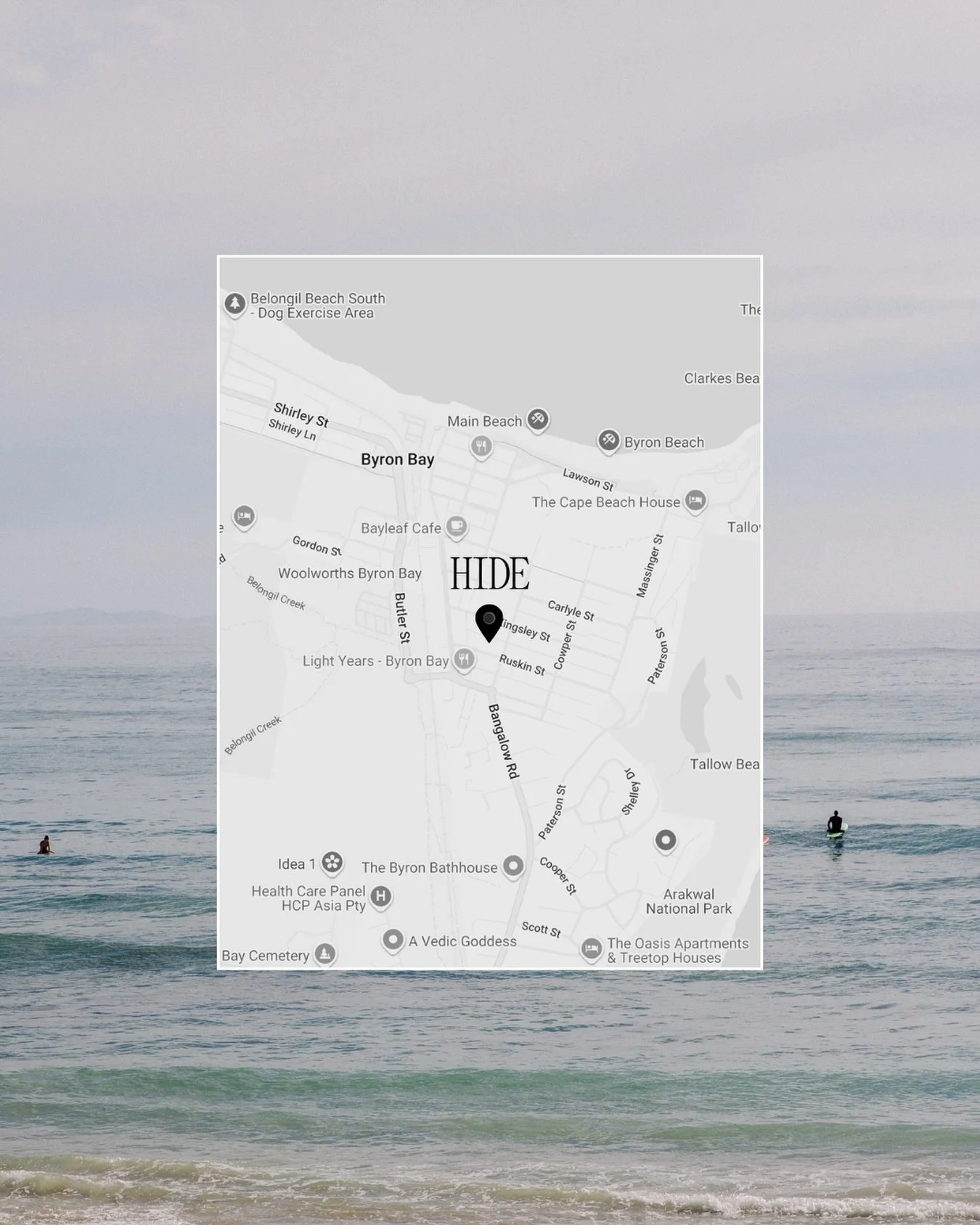 Perfectly located. Tucked away in our private leafy sanctuary, yet only moments from the heart of Byron Bay.

Here, you can completely disconnect, knowing everything you need is just a short stroll away.