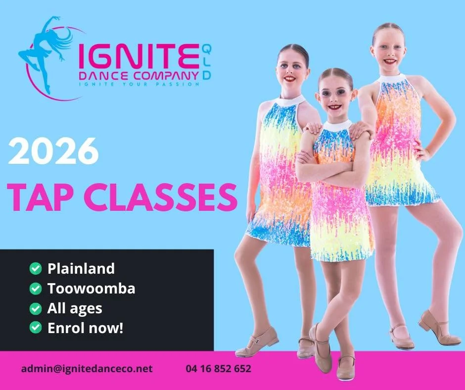 Tap your way into 2026 at Plainland and Toowoomba! 💃✨