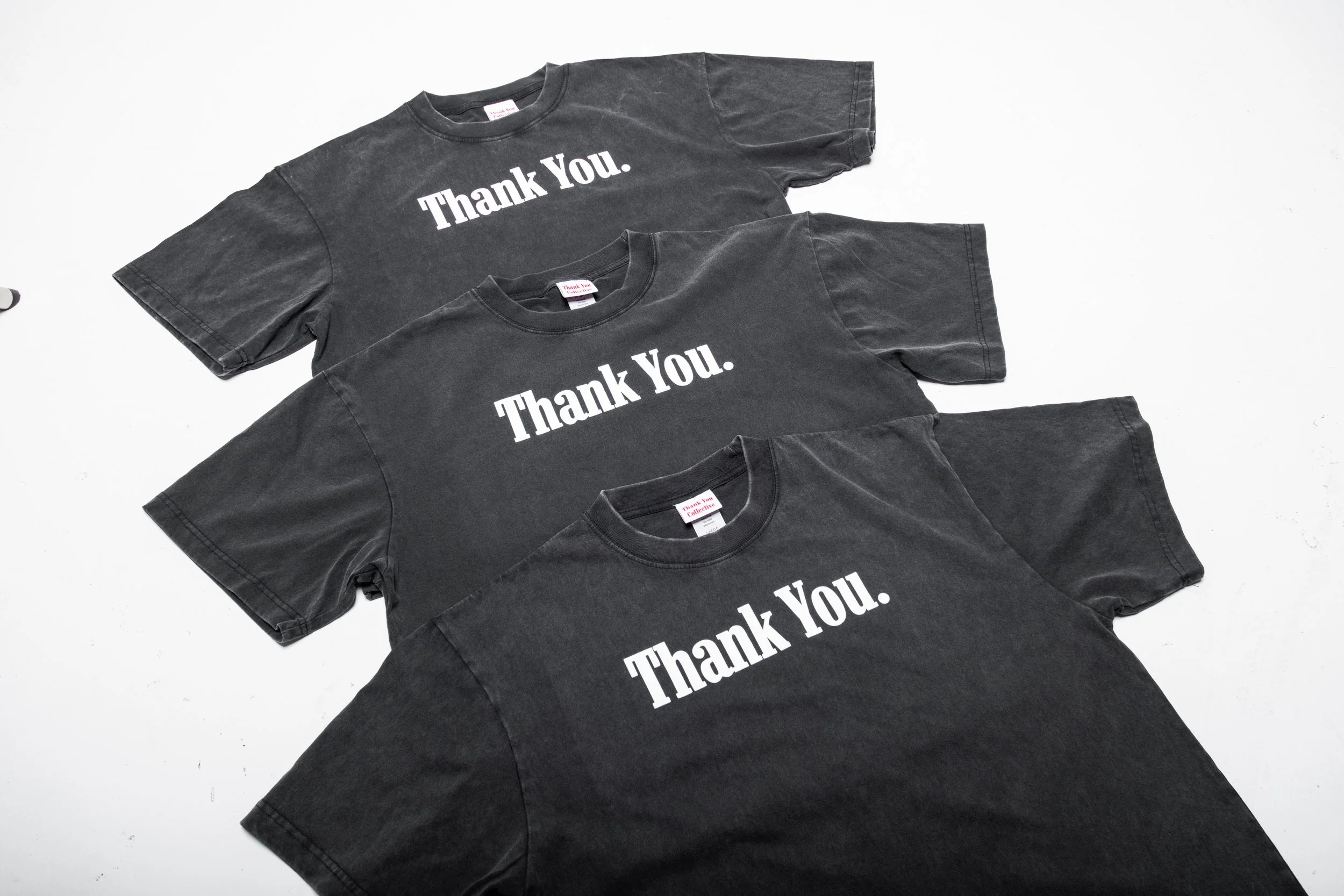 Shop Tee crop- Vintage Black