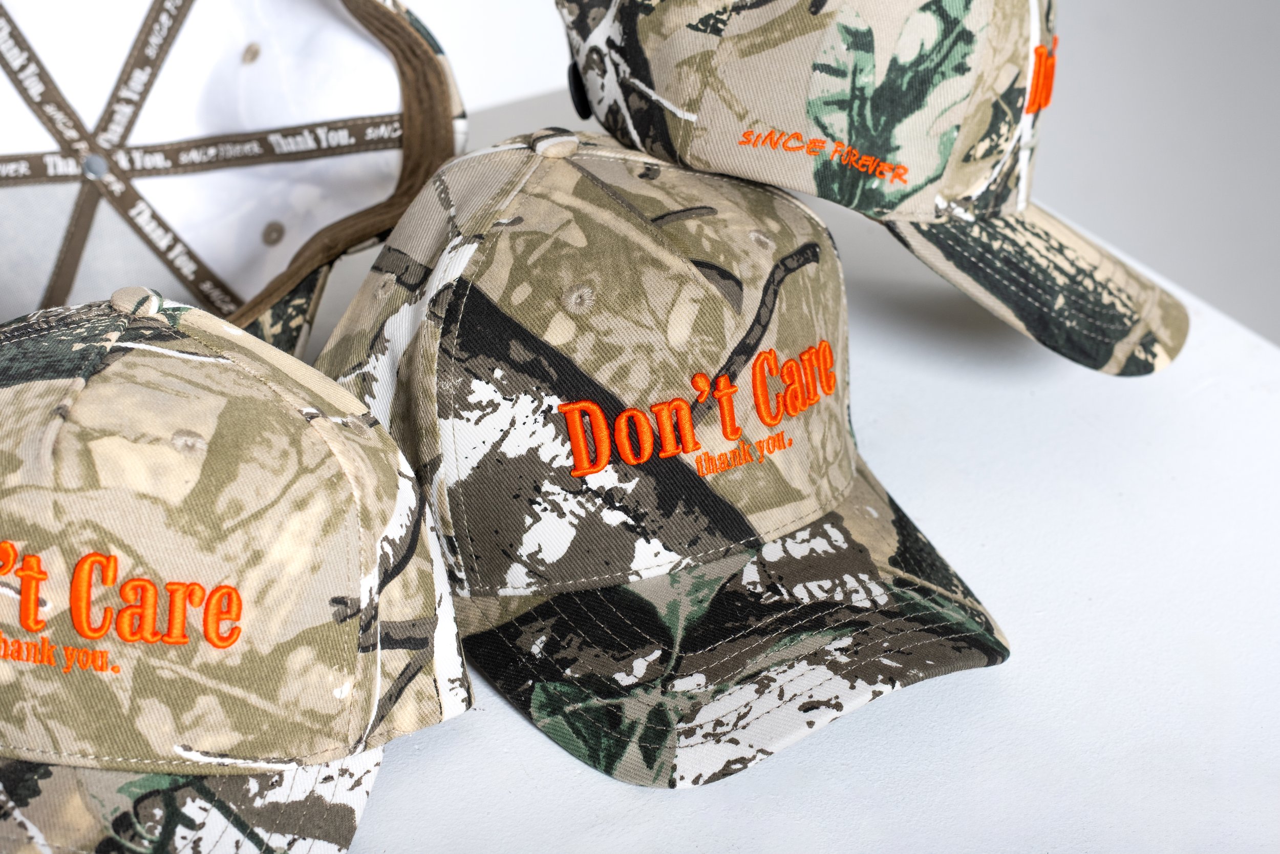 Don't Care Hat - Camo