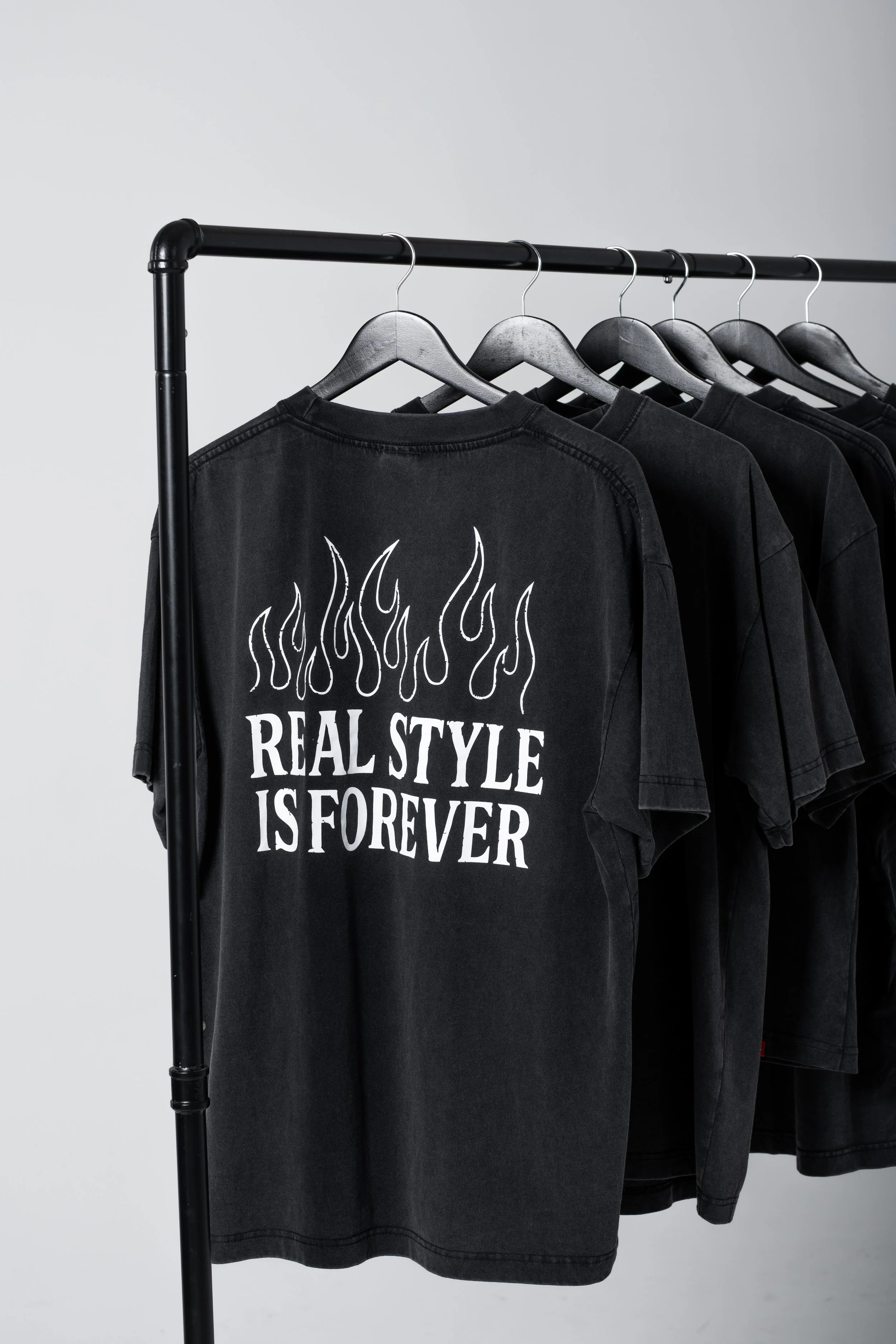 Real Style Tee  - Vintage Black