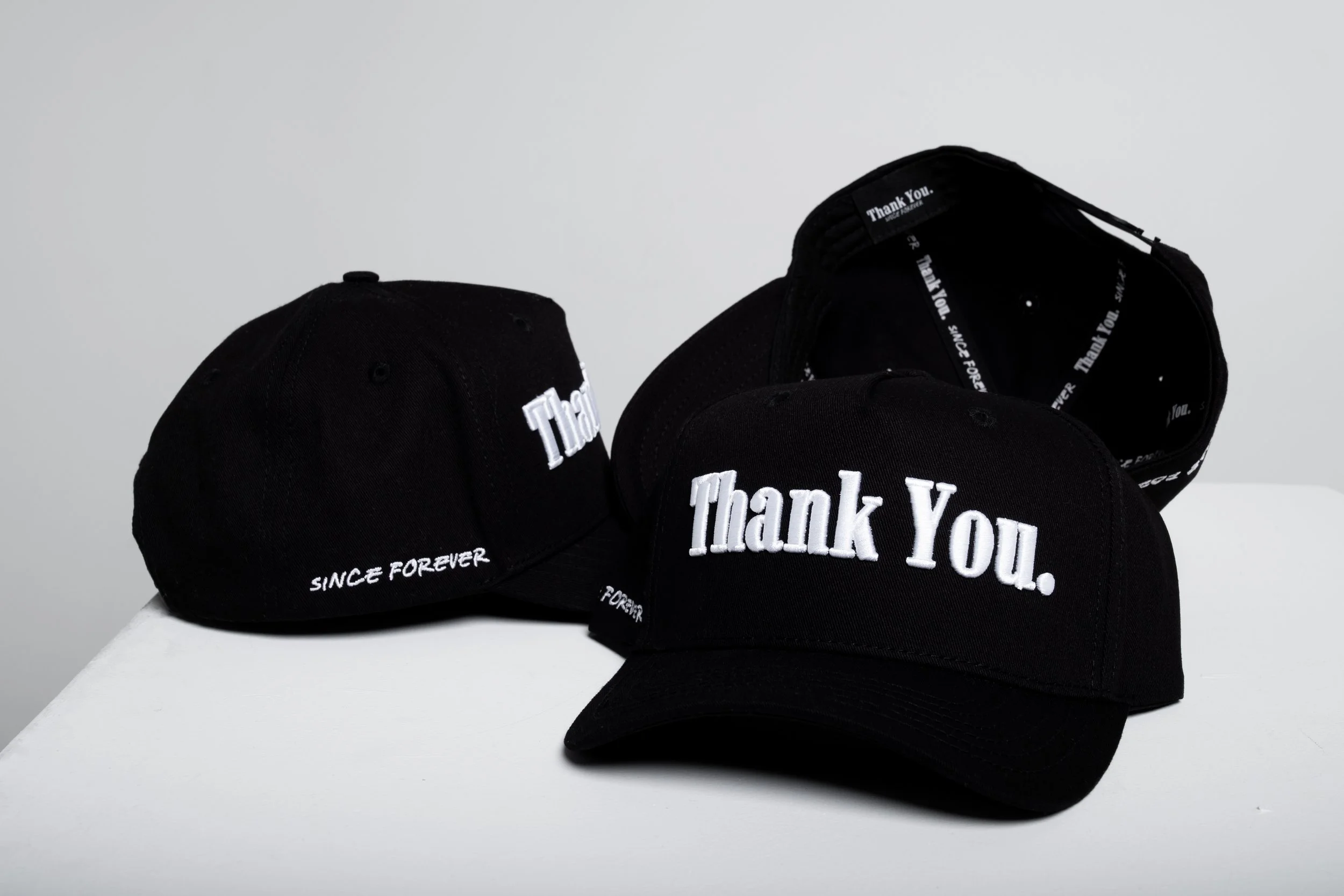 Structured Shop Hat-Black