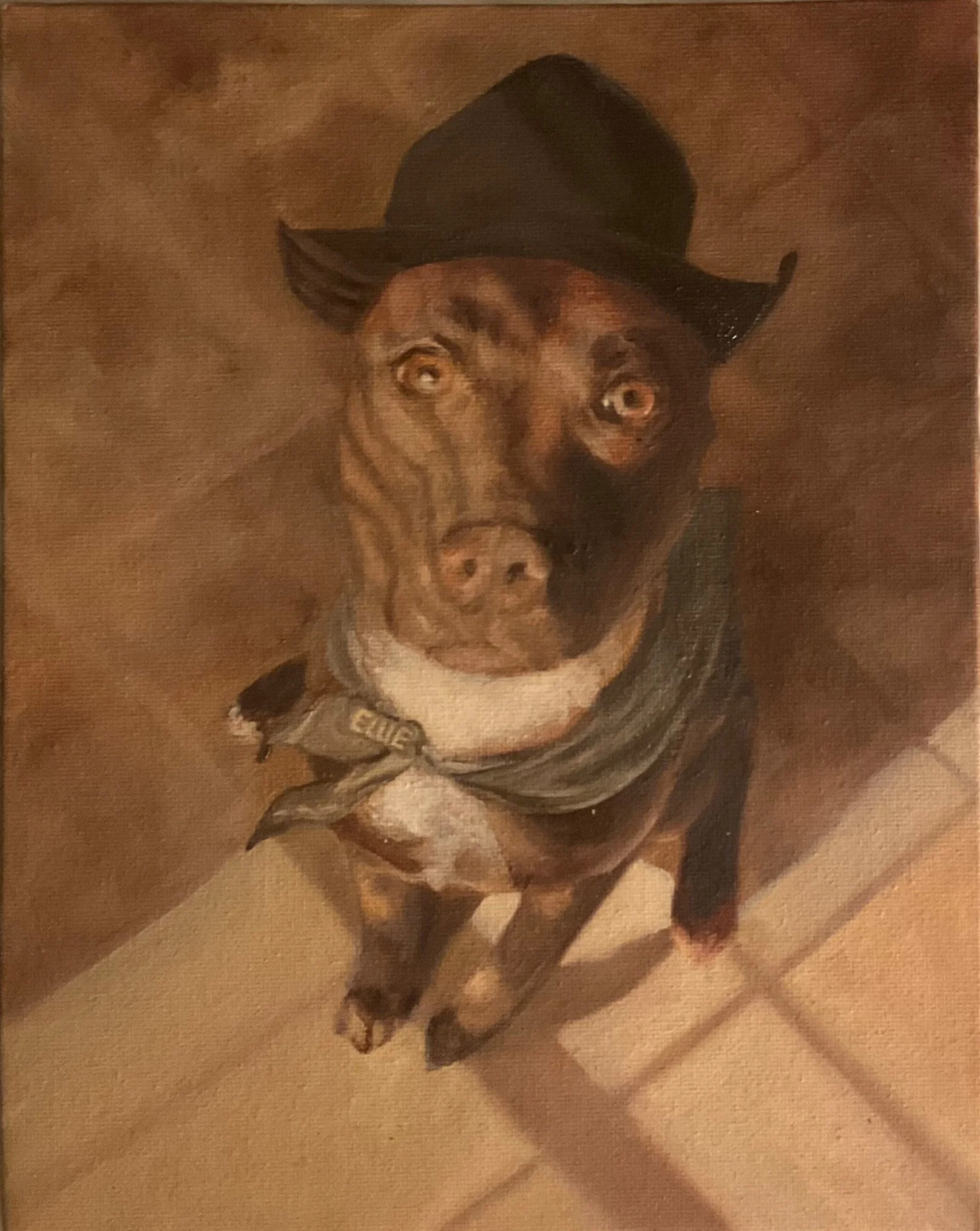 8" x 10" oil painting on canvas