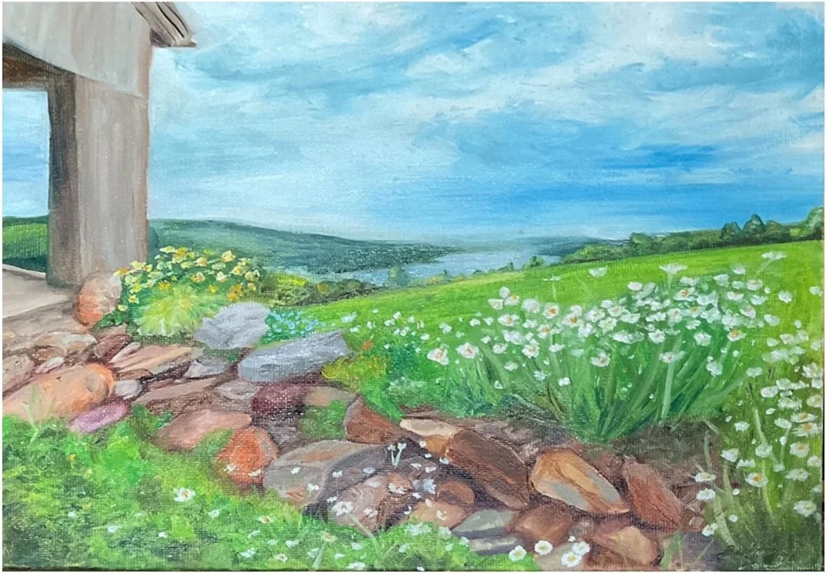 'Keuka Lake' 8"x10" oil painting