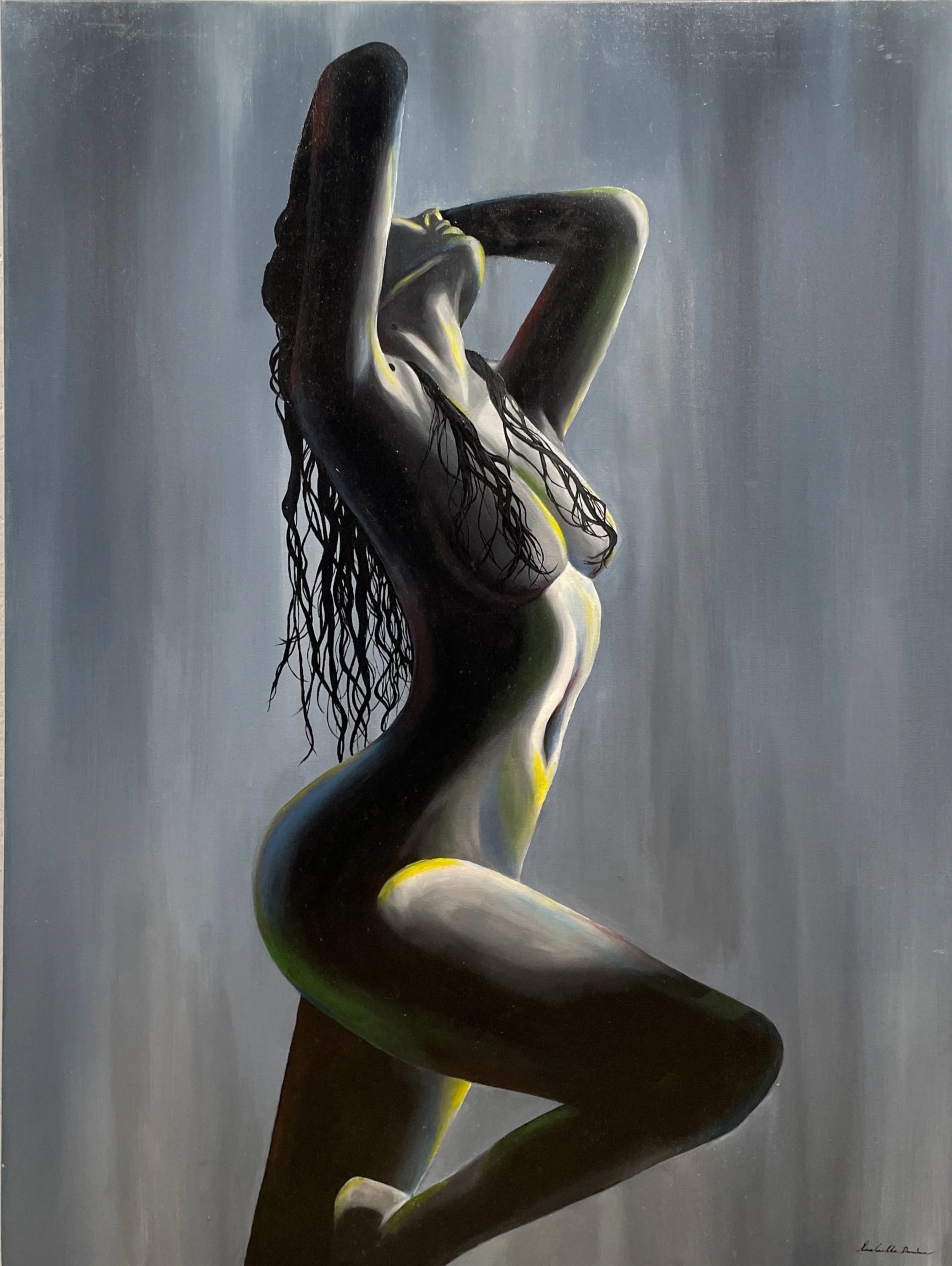'Restoration' 36"x48" oil painting