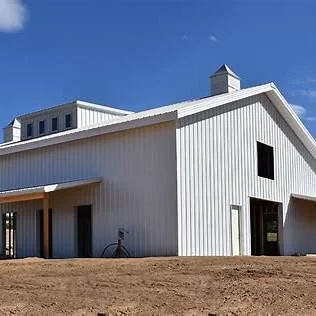 Custom Steel Barn Building