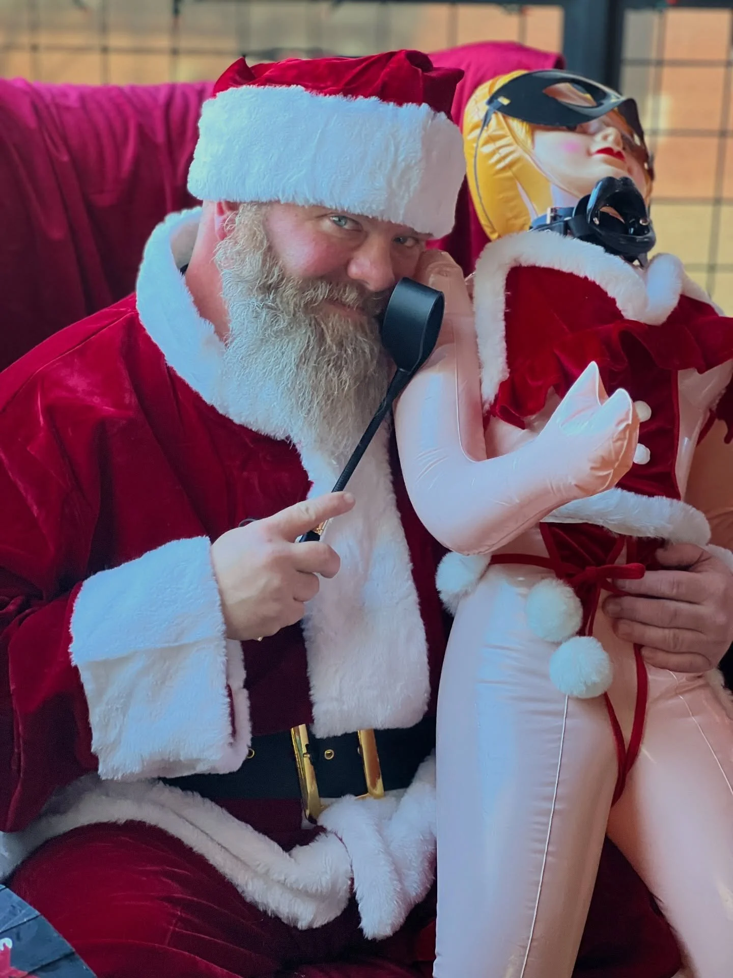 Santa Claus is coming&hellip;

&hellip;to Los RiNo.

Grab your pics with the man in red this Saturday night from 7-9 at our XXXMas Bar! We&rsquo;ve got props for you to use but we can&rsquo;t give you advice on how to explain the pics to your family 