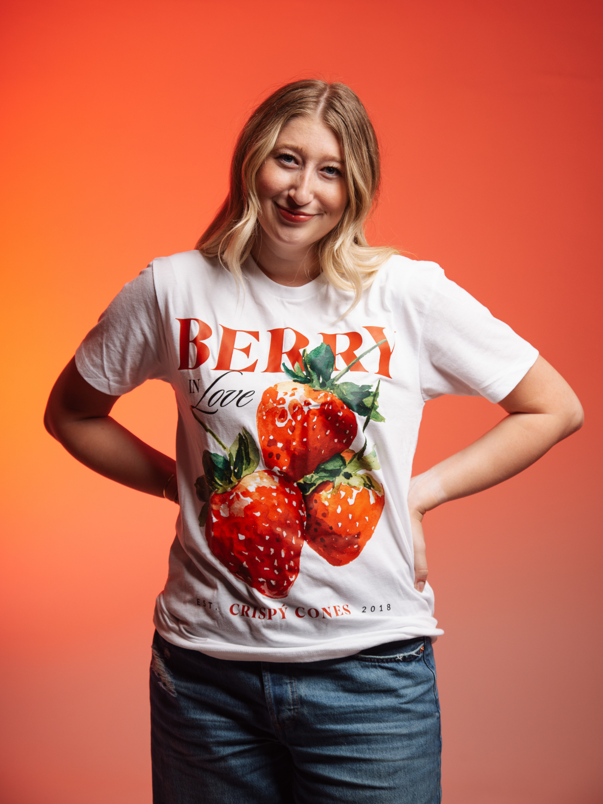 Berry In Love Tee