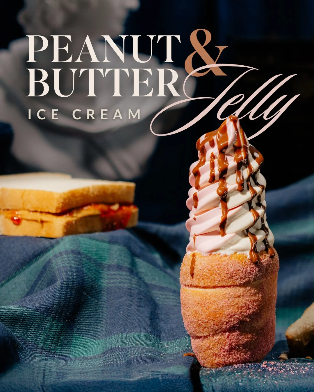 A classic combo, upgraded. 🥜🍓⁠
Peanut butter, jelly, and a swirl of sweetness. The perfect after-school treat. ⁠
Send this to the person you're sharing with. ✨