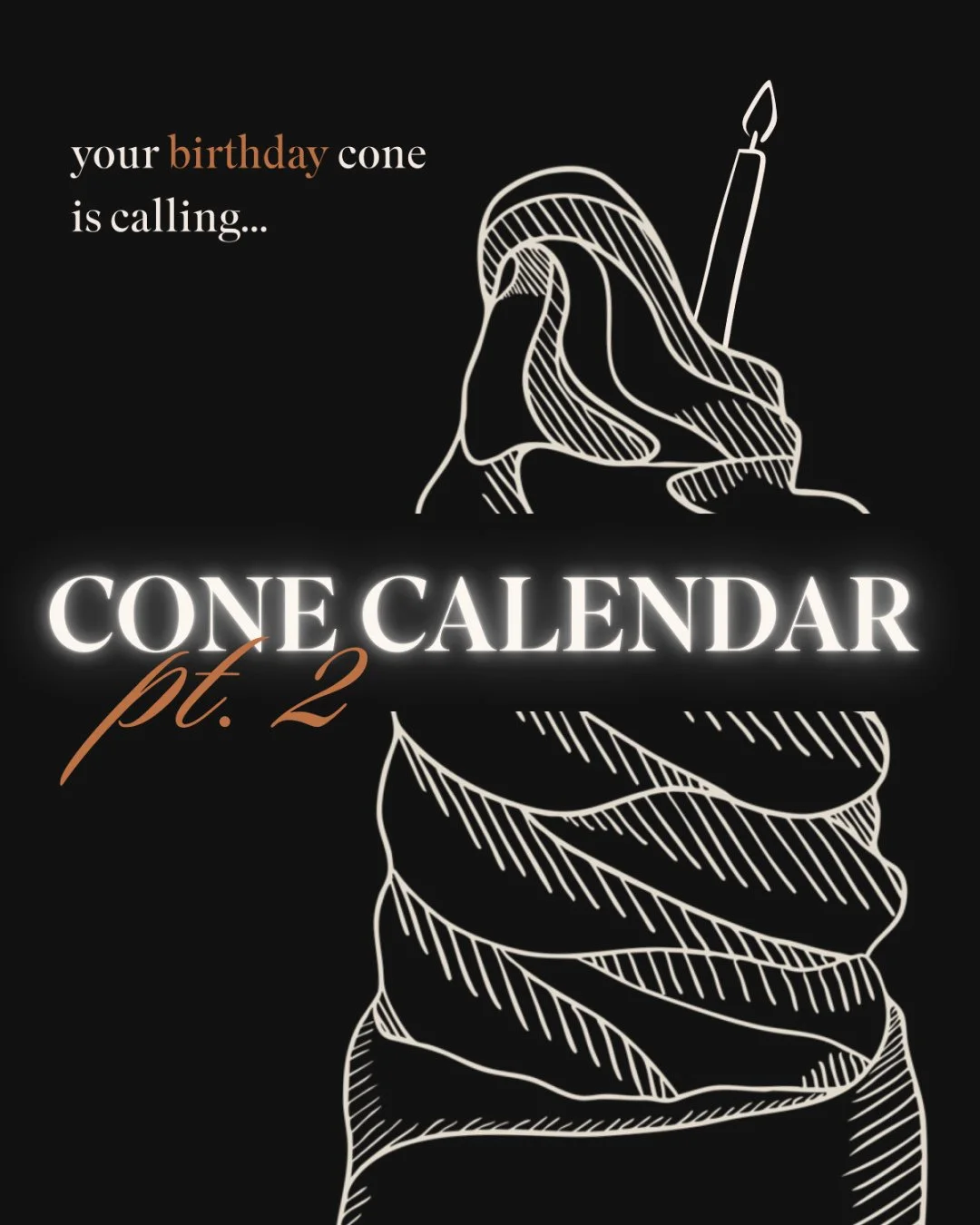 Your birthday, your combo&mdash;part 2 is here! 🖤✨⁠
⁠
It&rsquo;s time for the second half of the year to shine with combos as fun, bold, and sweet as the birthdays they celebrate. ✨⁠
⁠
Tag the friends who&rsquo;d be perfect for their birthday match&