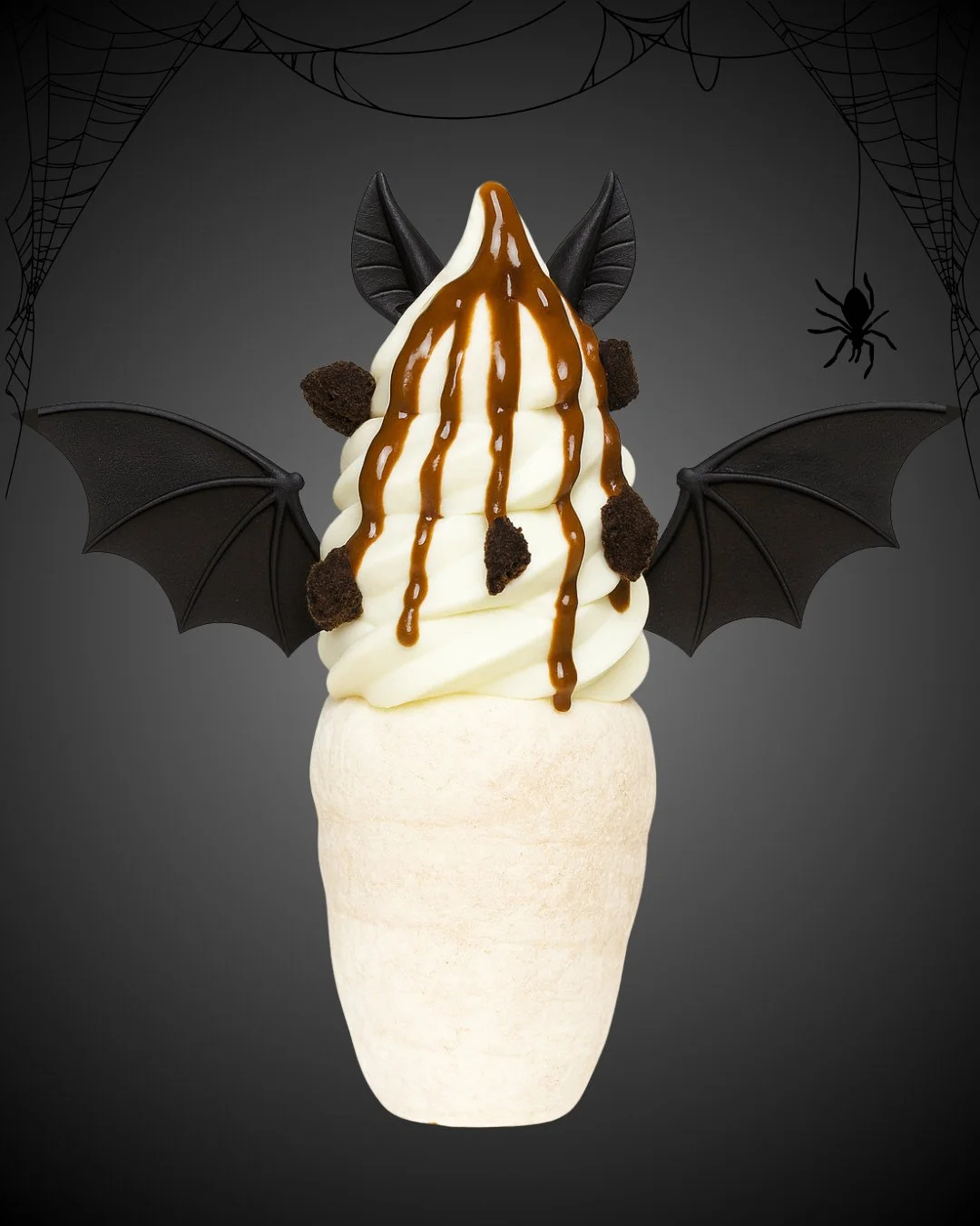 ✨ Spooky season has arrived at Crispy Cones 🖤⁠
Our cones are showing off their Halloween look and they're ready to make your October magical.⁠
What&rsquo;s your Halloween costume? 🎃