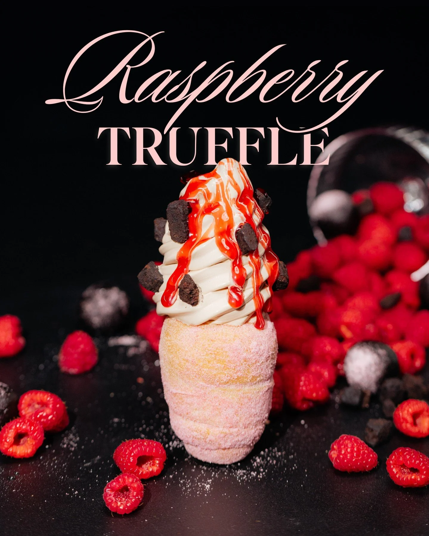 Raspberry Truffle is THAT creation 👀🍫🍓!⁠
⁠
Rich Nutella, bright raspberry, perfectly balanced and absolutely unreal!⁠
⁠
If you haven&rsquo;t tried this week&rsquo;s creation yet, now&rsquo;s the time! Tag someone who owes you a Crispy Cone ⬇️🤪⁠
⁠